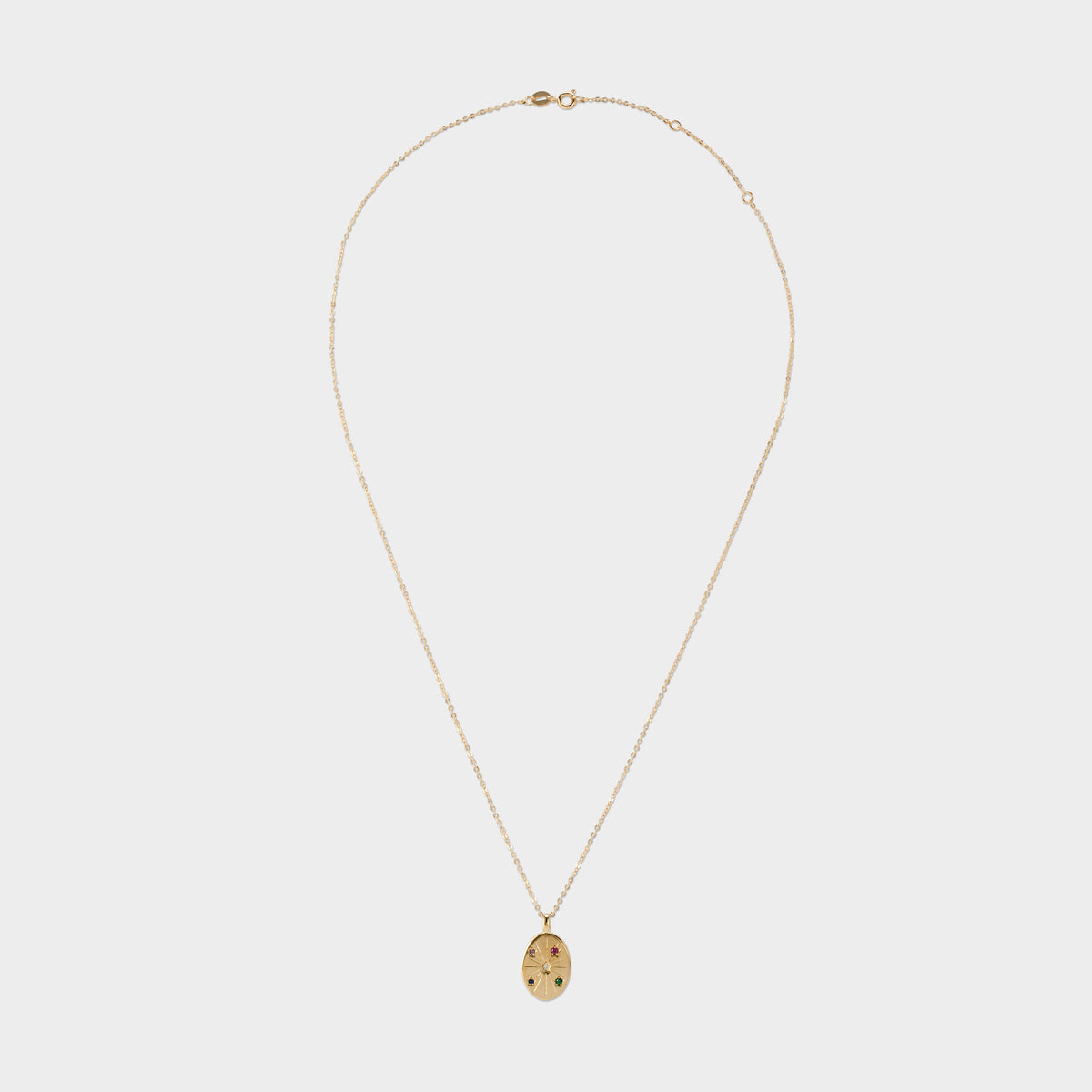 Collier breloque Constellation plaqué or