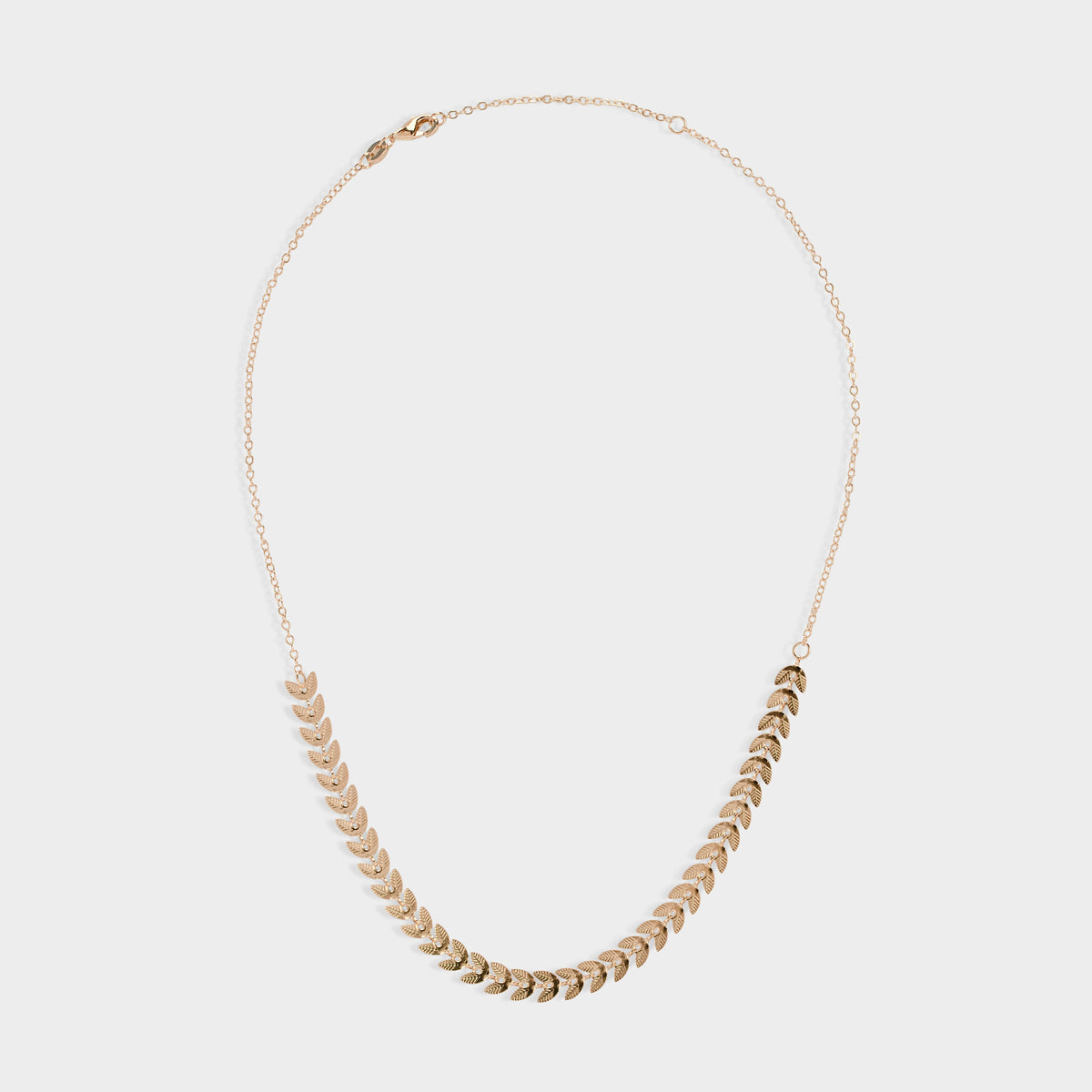 Collier épis plaqué or