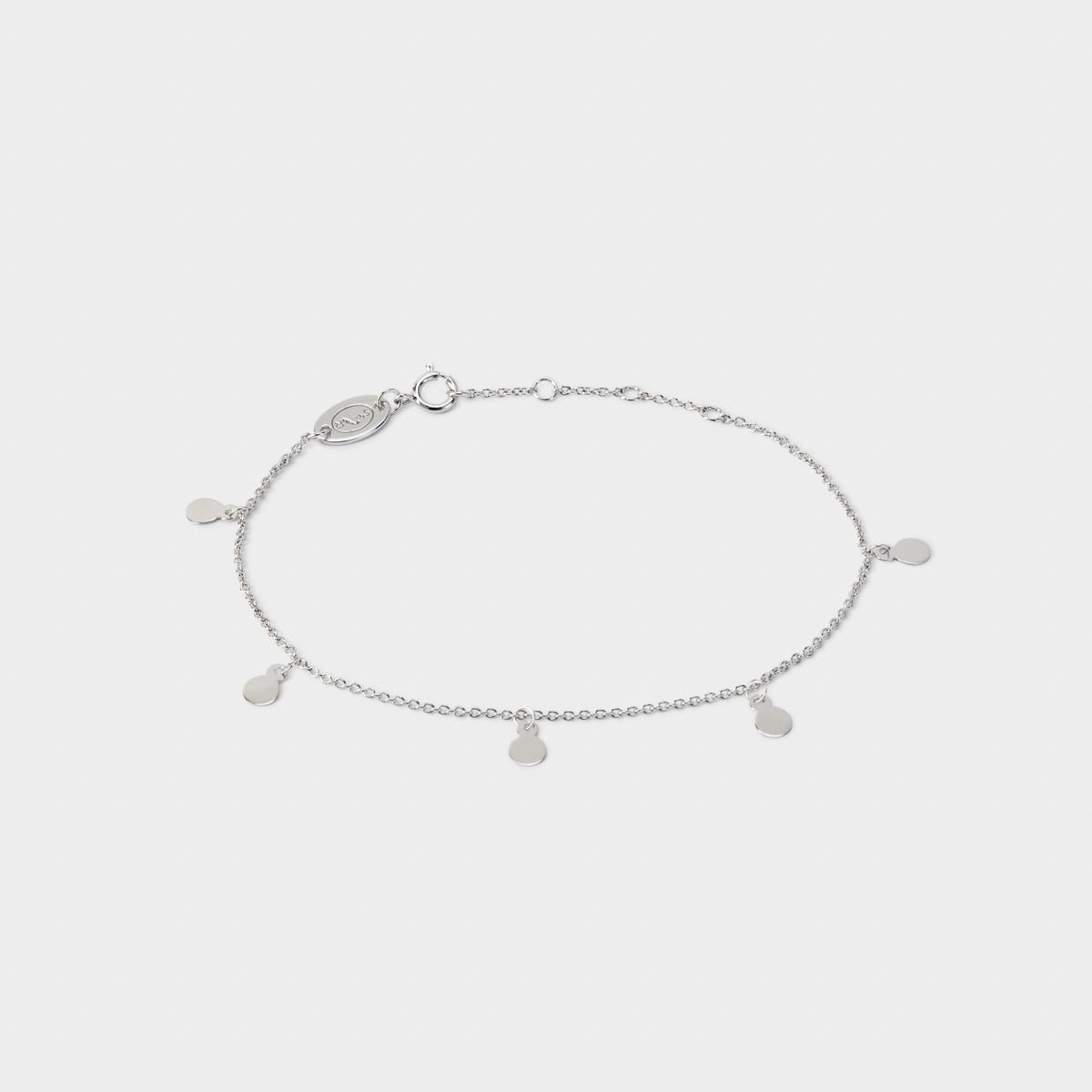 Bracelet Paillettes argent