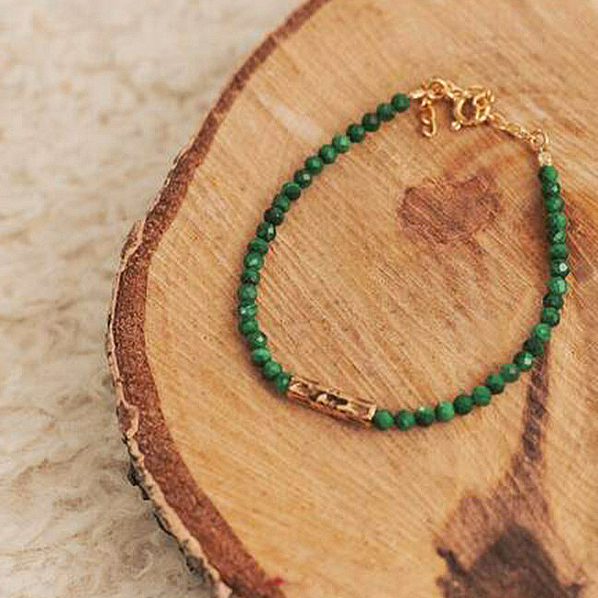 Bracelet Taj Mahal Malachite