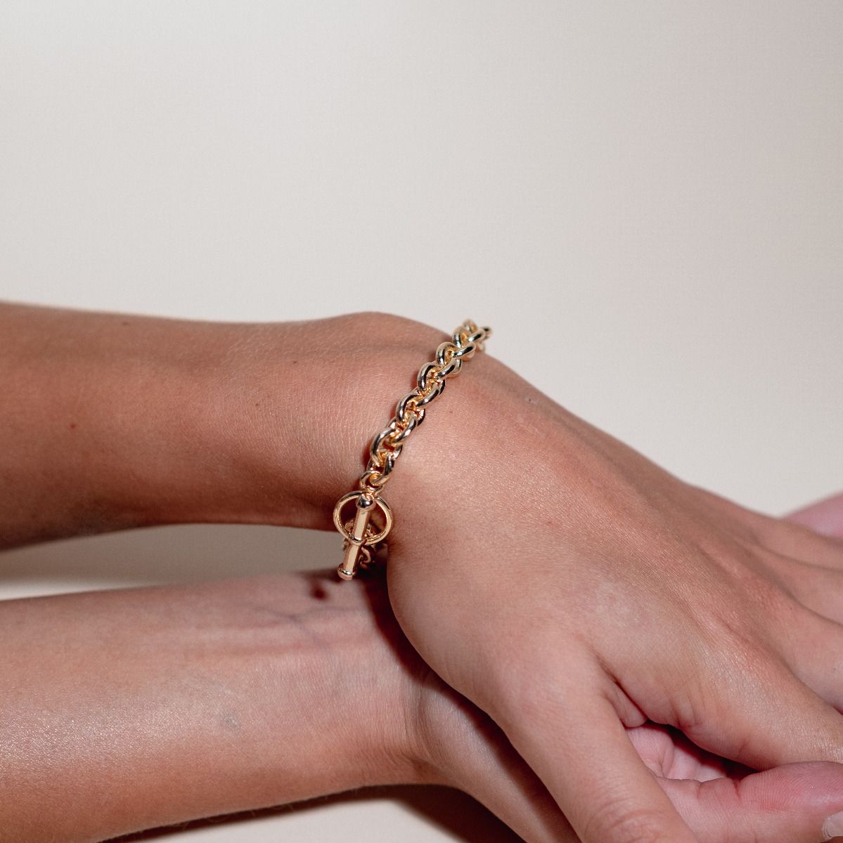 Bracelet Vendôme plaqué or
