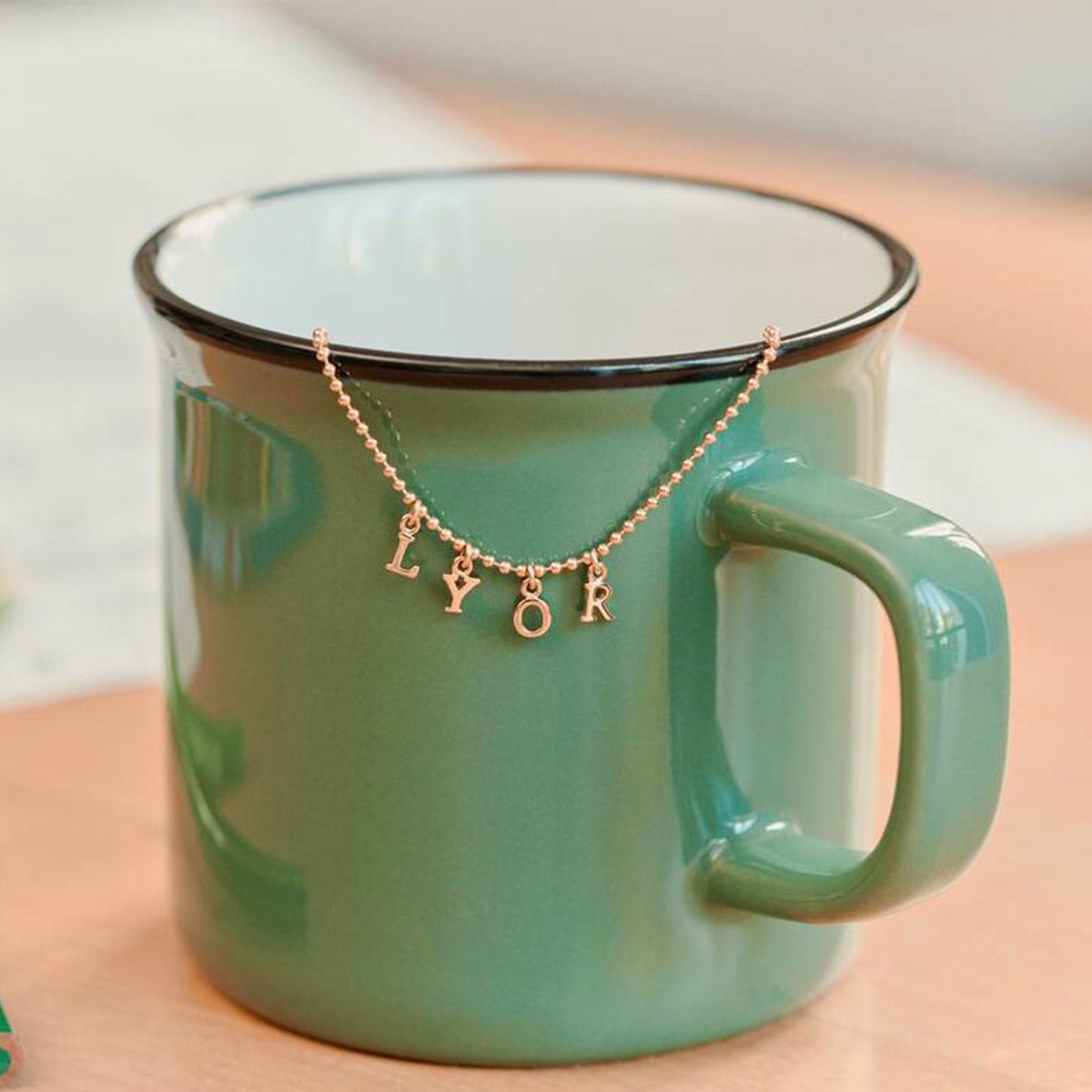Bracelet Lettres Prenom plaque or