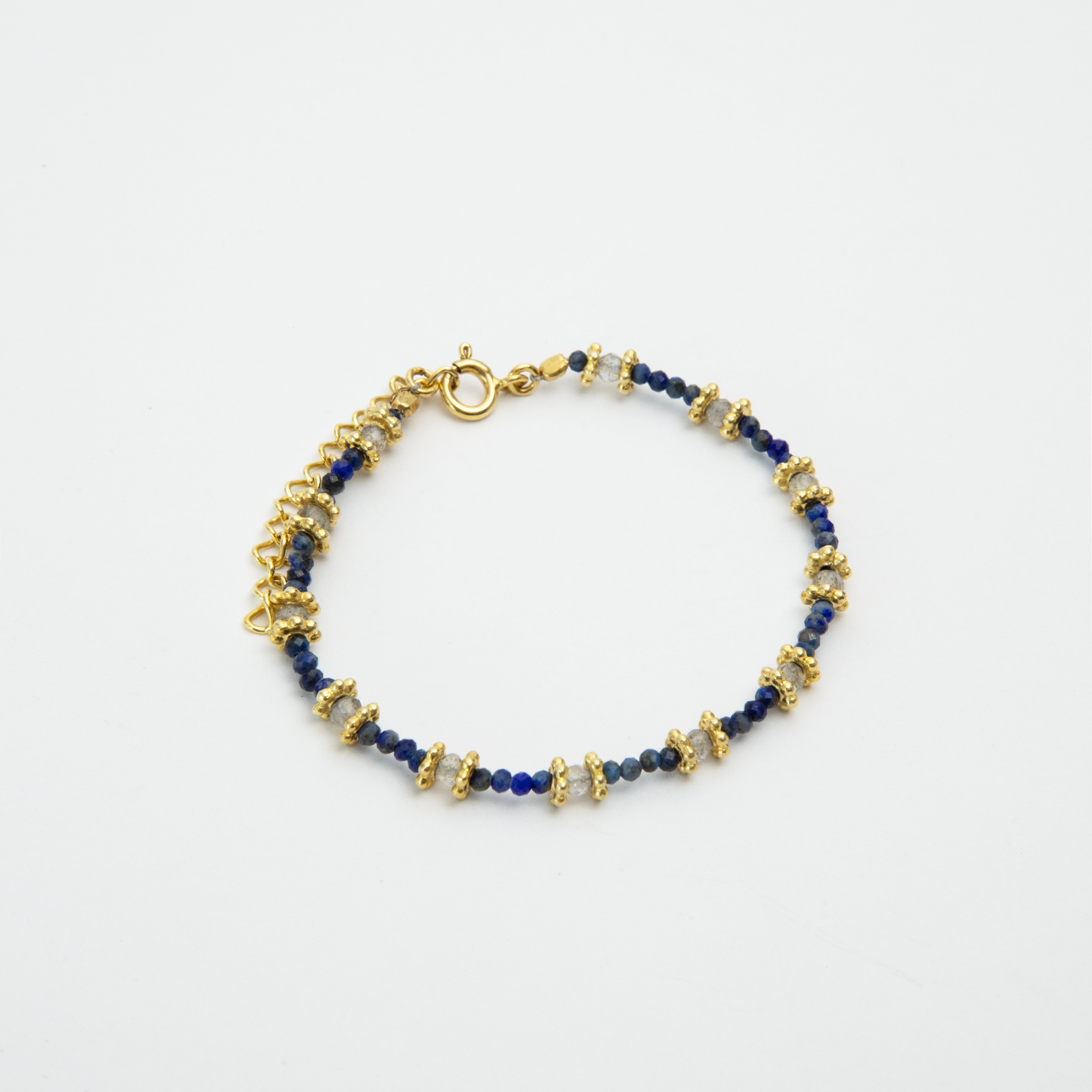 Bracelet Shakra Lapis Lazuli et Labradorite