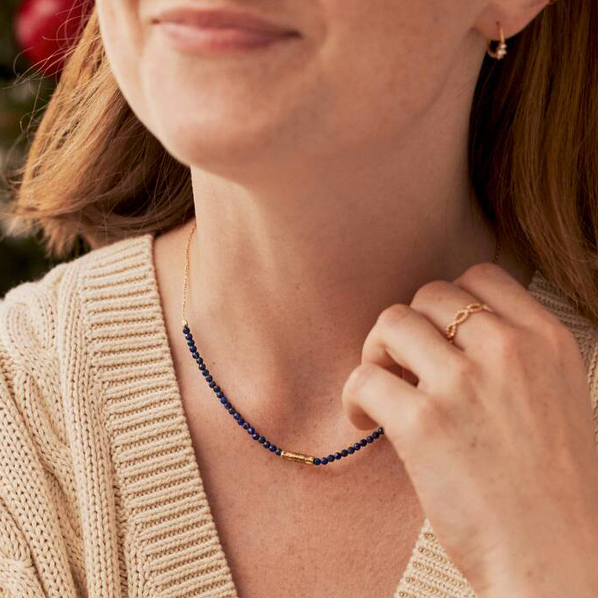Collier Taj Mahal Lapis Lazuli
