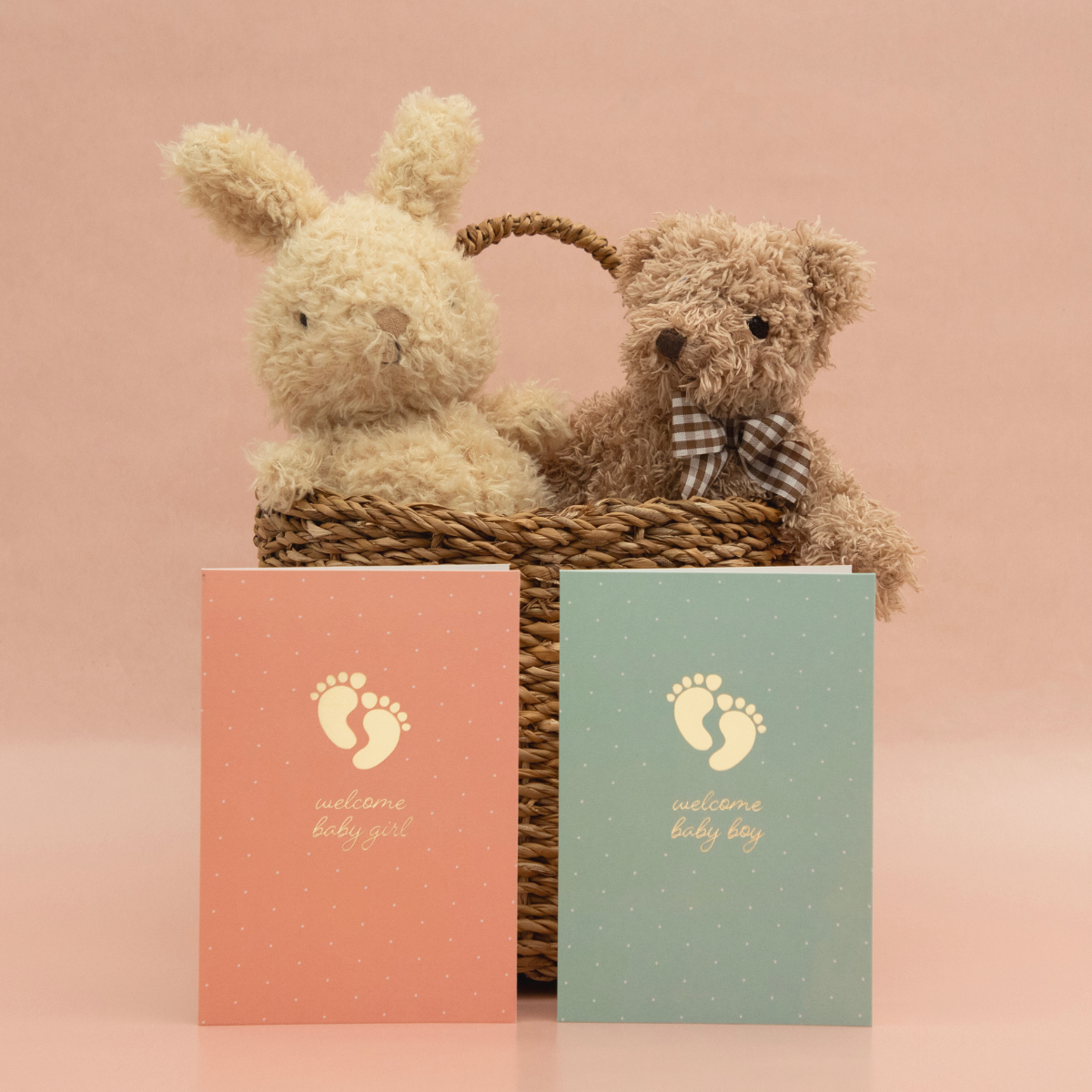 Carte de vœux Welcome baby boy