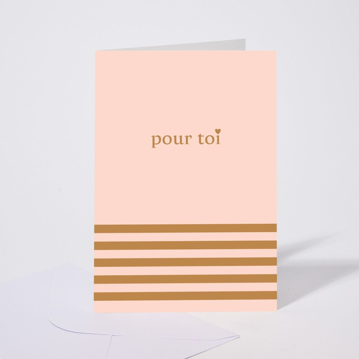 Carte de vœux Pour toi cœur