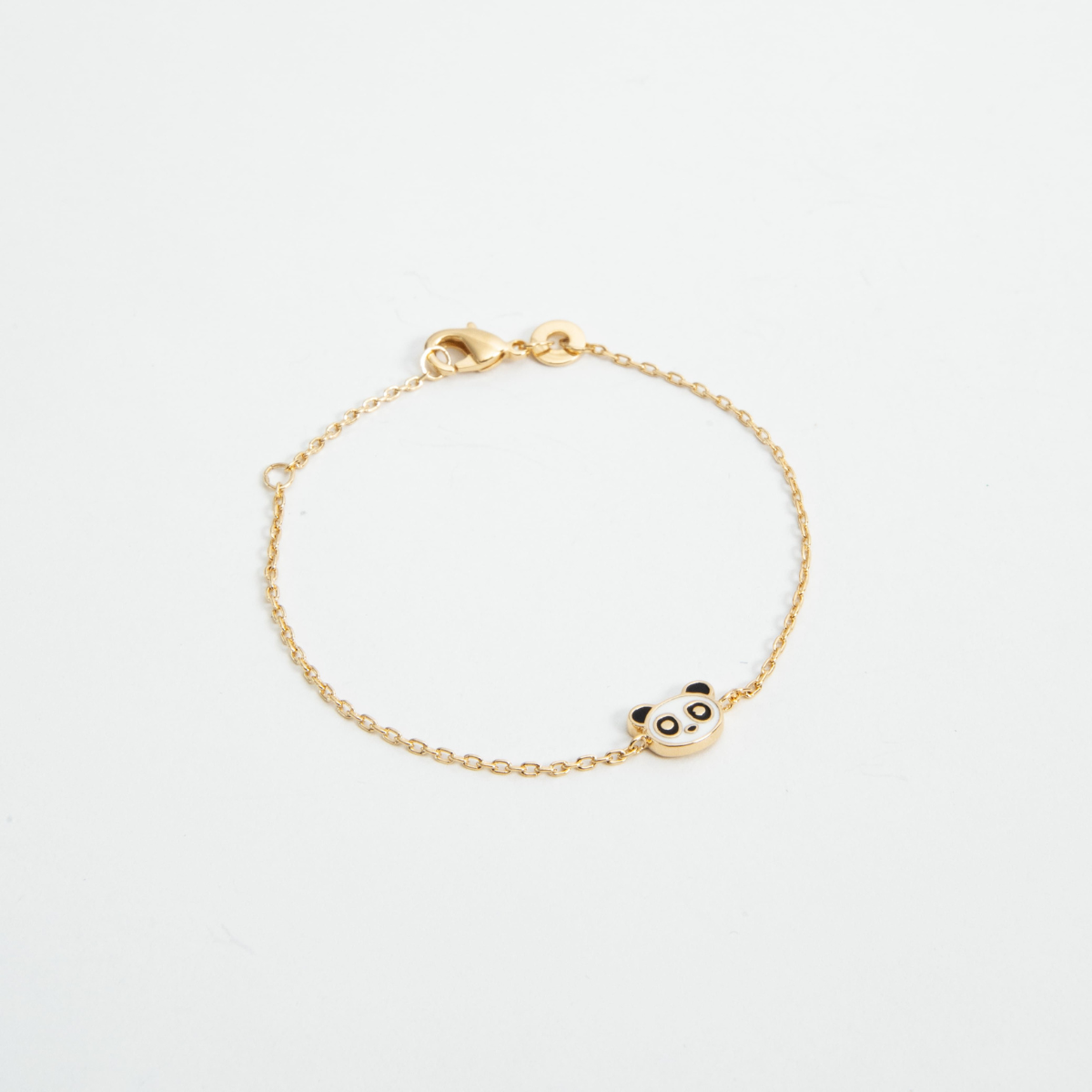 Bracelet Didou le panda plaqué or