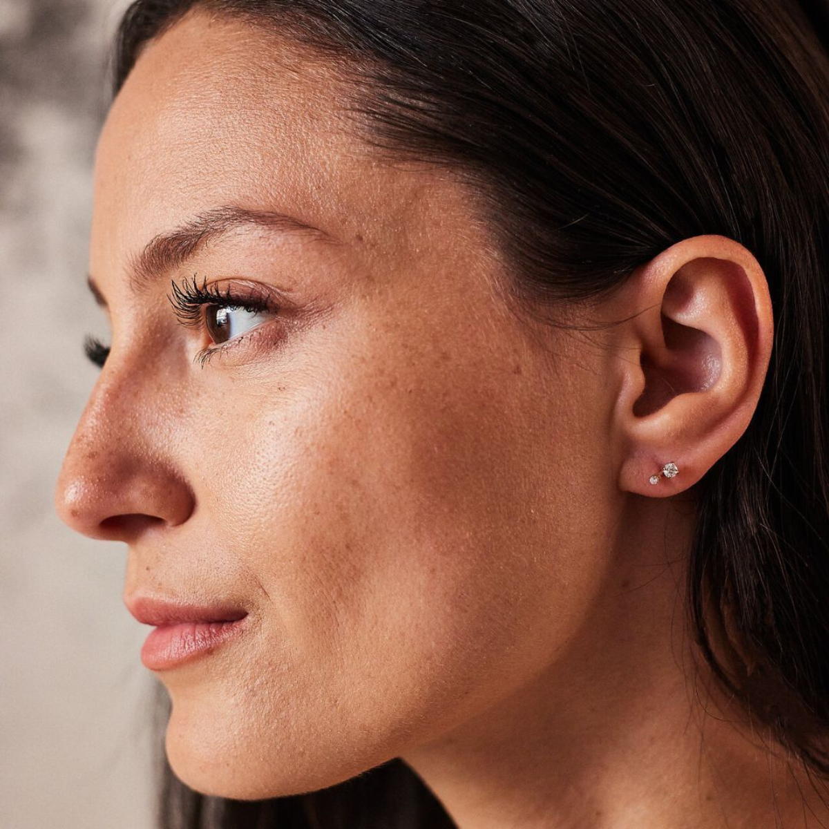 Boucles d'oreilles Cerès plaqué or