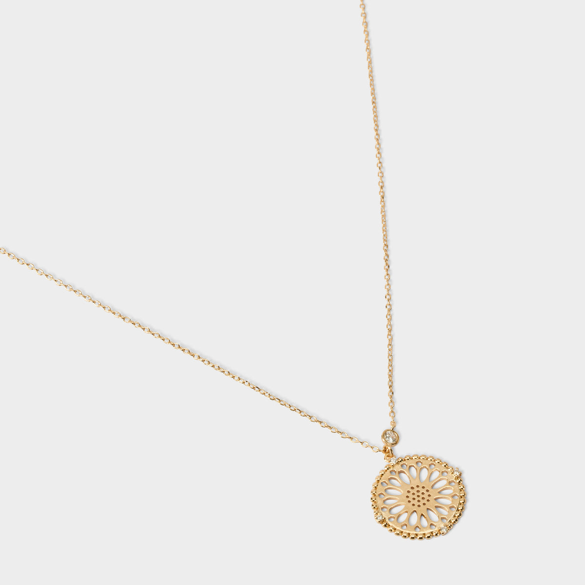 Collier Filigrane brillant plaqué or