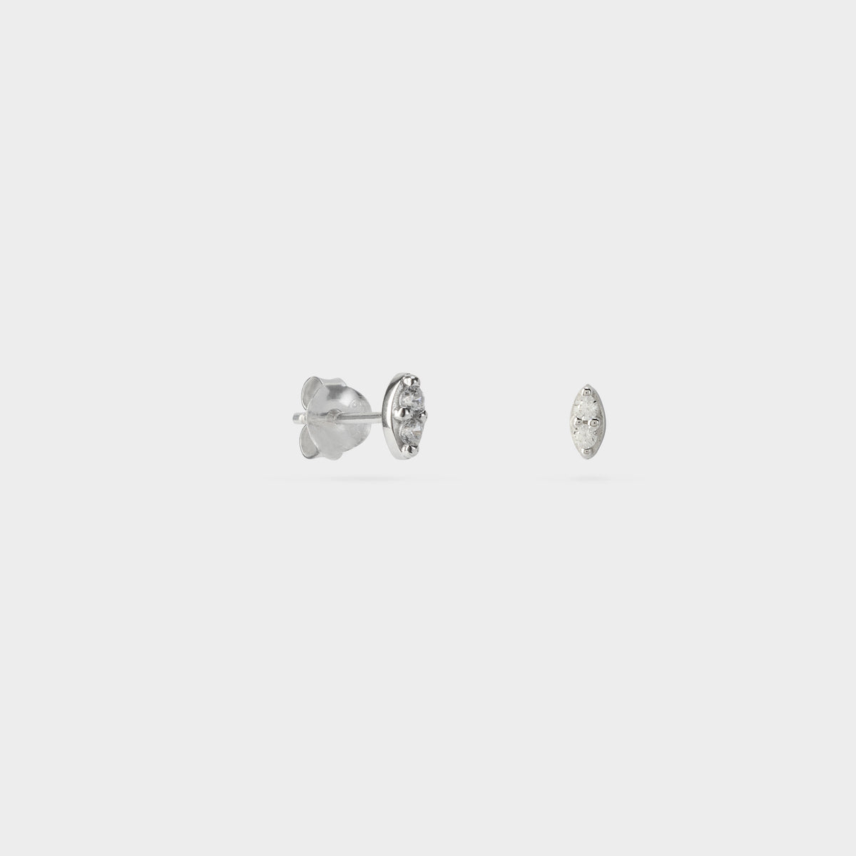 Boucles d'oreilles Lueur argent