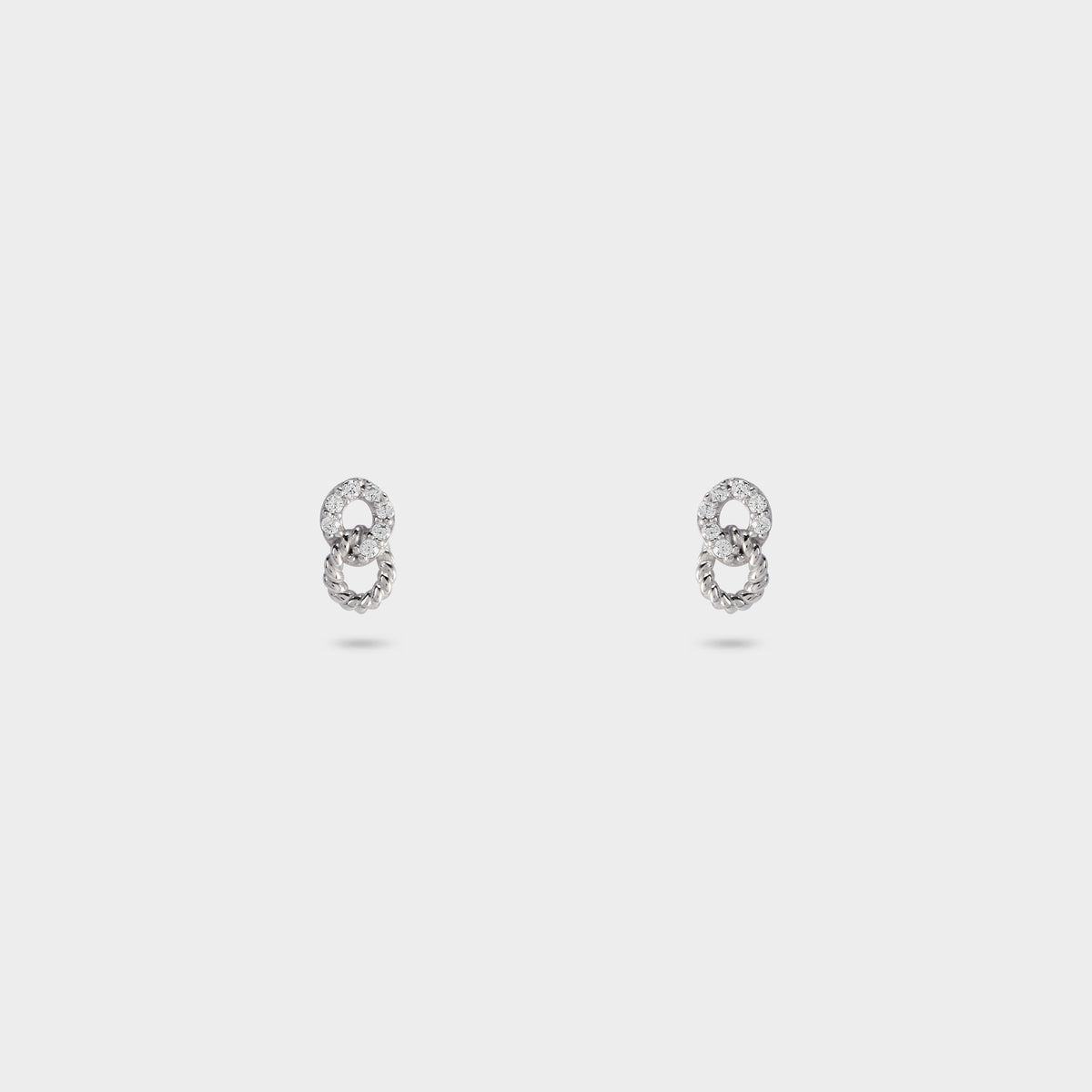 Boucles d'oreilles Maillons argent