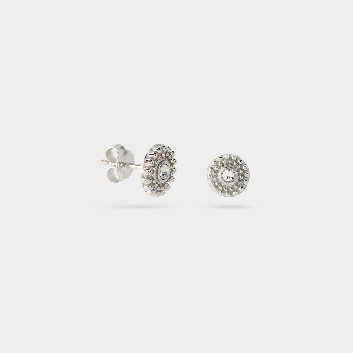 Boucles d'oreilles Pistil argent