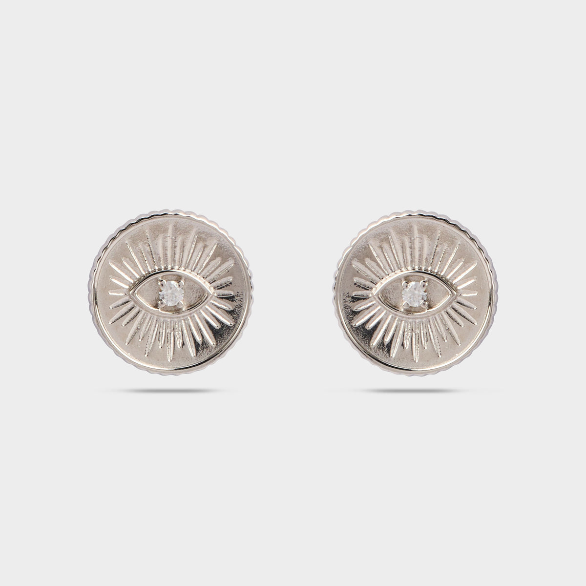 Boucles d'oreilles Clin d'œil argent
