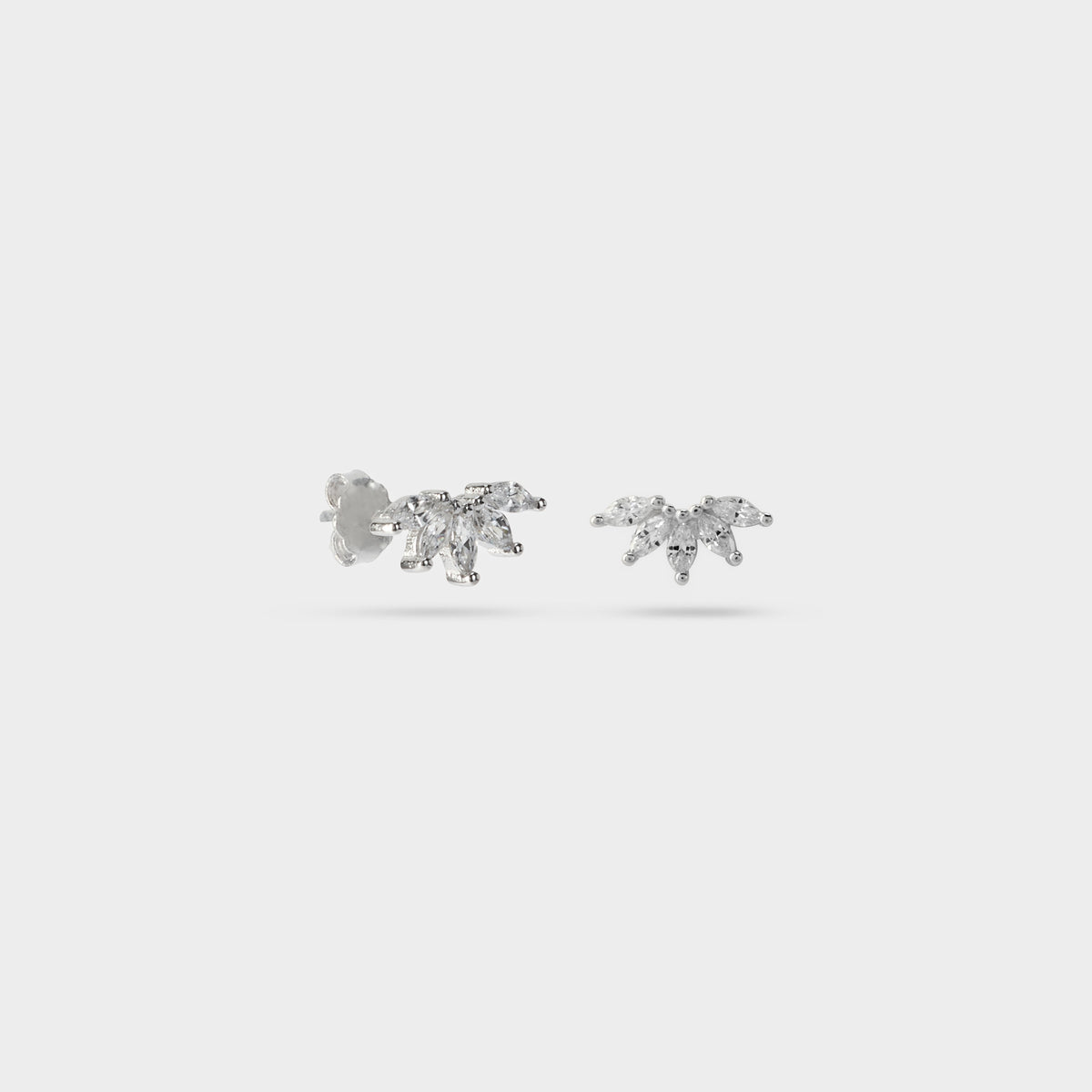Boucles d'oreilles Eclatante argent