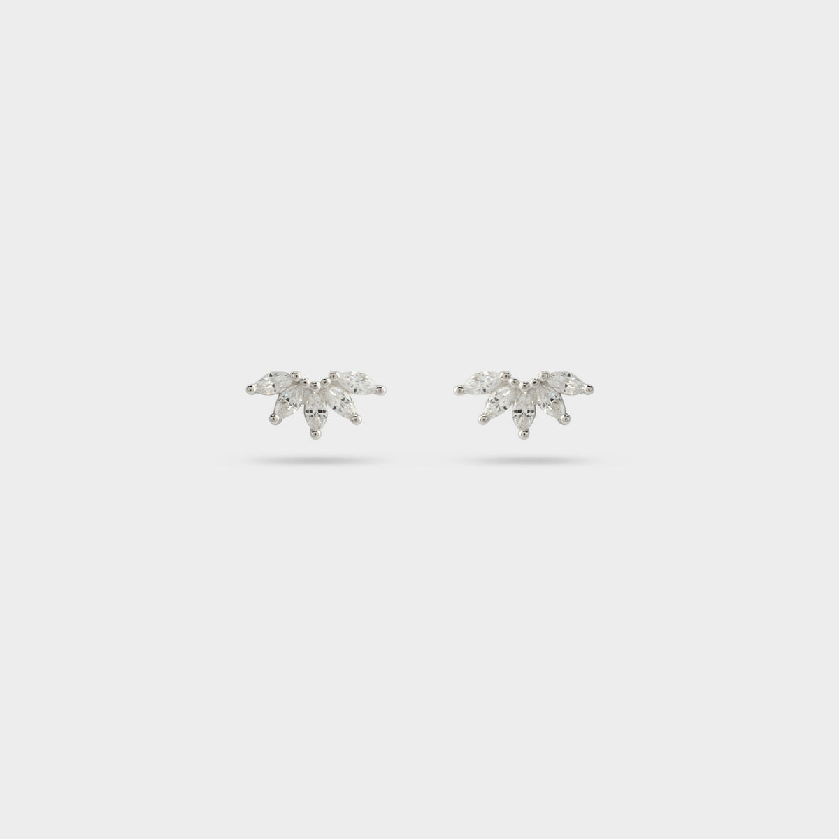 Boucles d'oreilles Eclatante argent