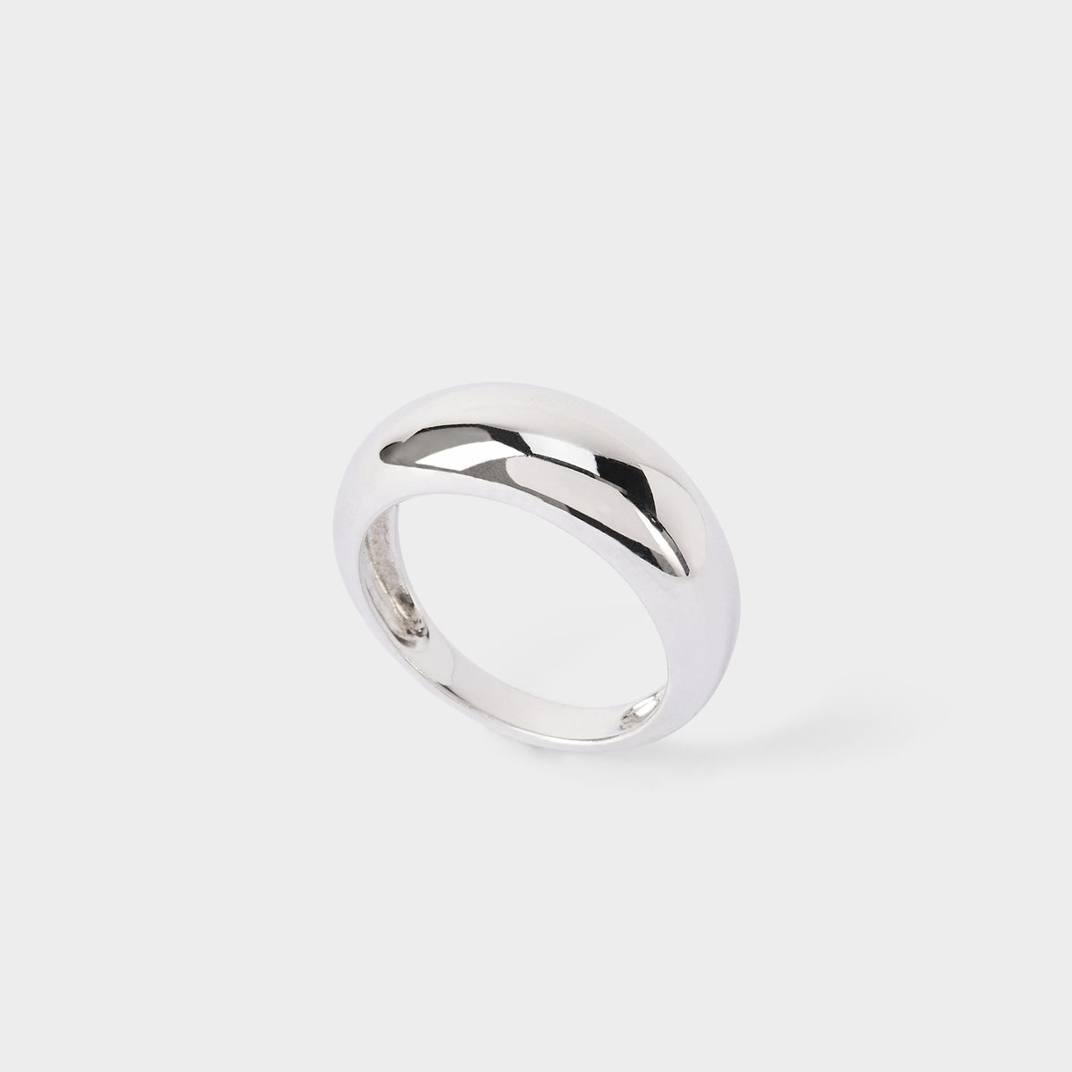 Bague petit Dôme argent massif