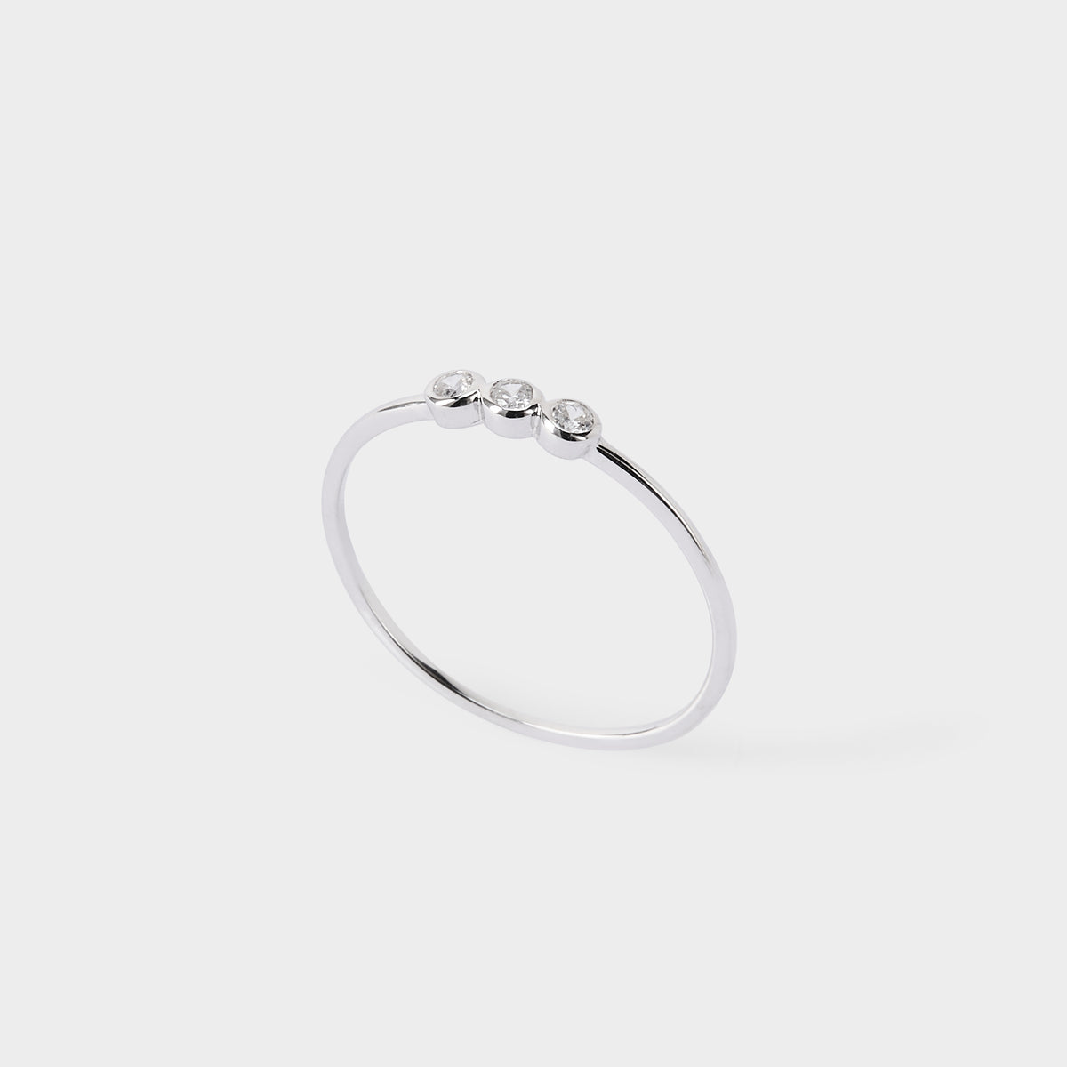 Bague trio de purity argent