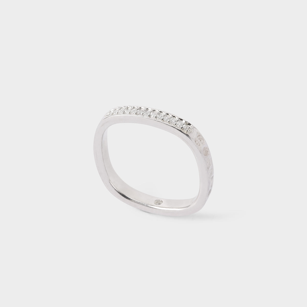 Bague N°4 Pétillante argent