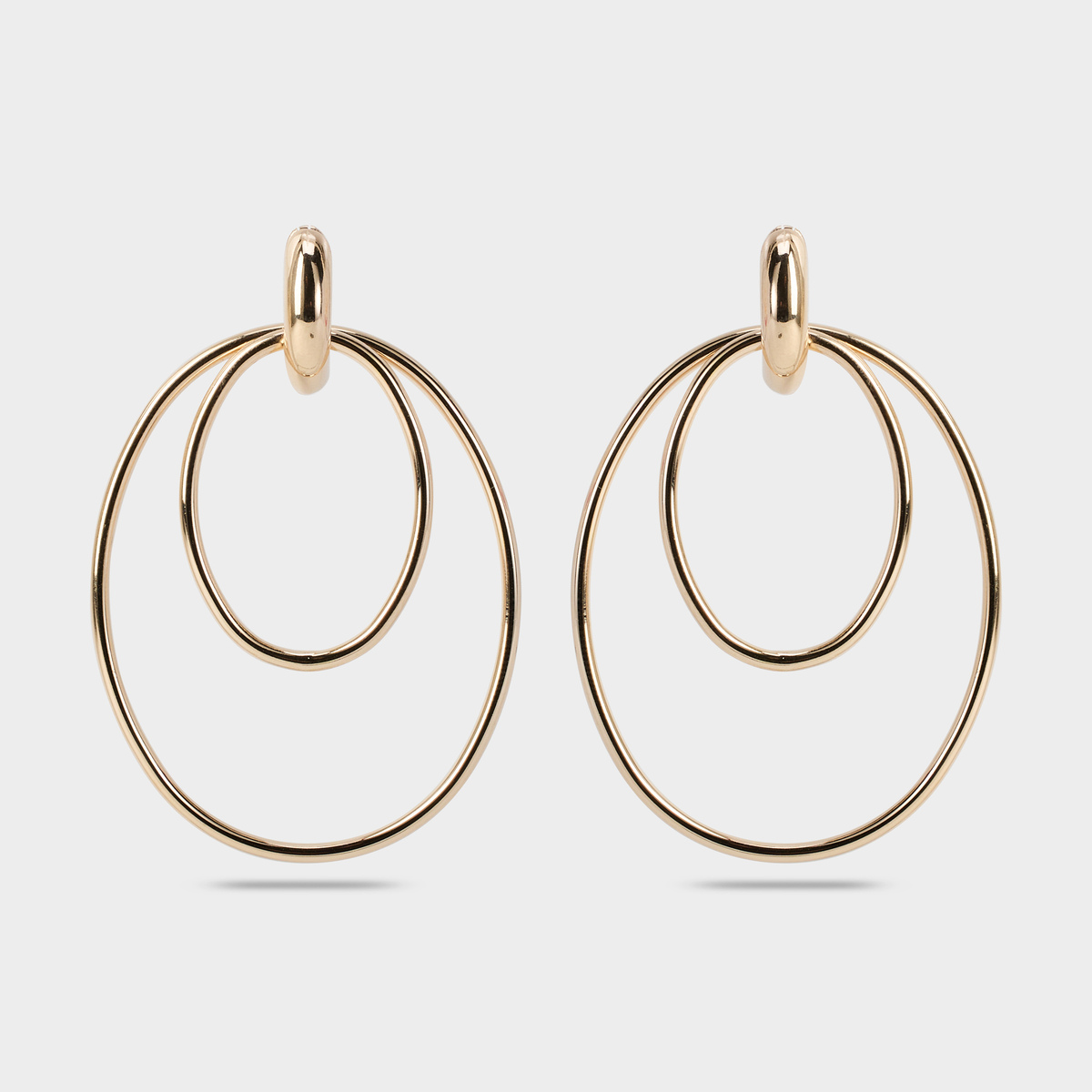Boucles d'oreilles Balancelle plaqué or