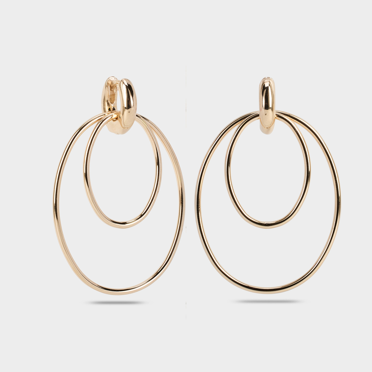 Boucles d'oreilles Balancelle plaqué or