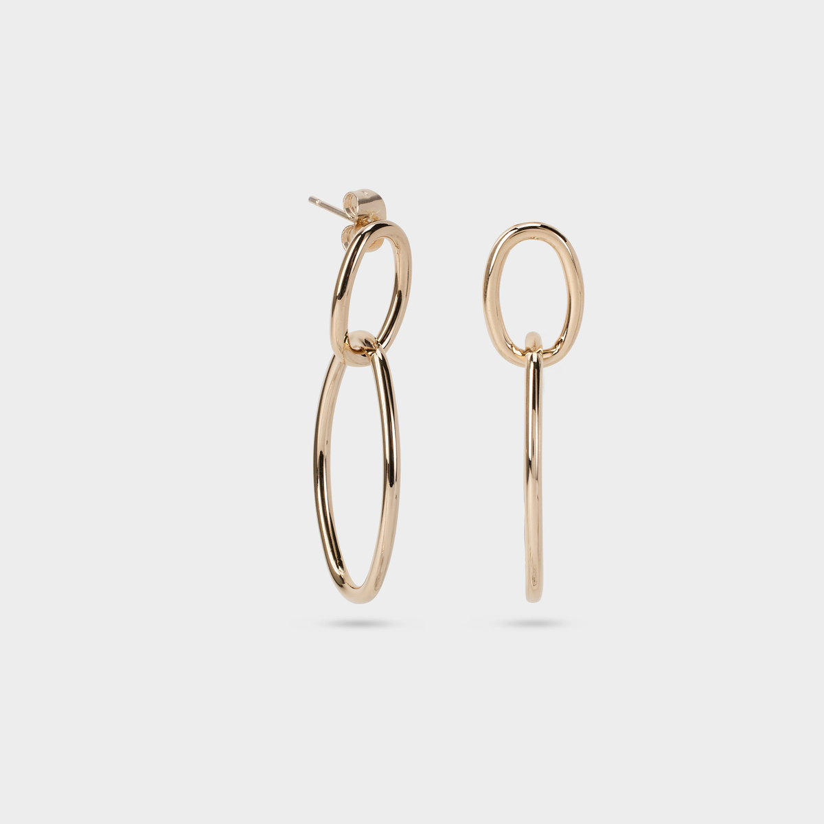 Boucles d'oreilles Gymnaste plaqué or