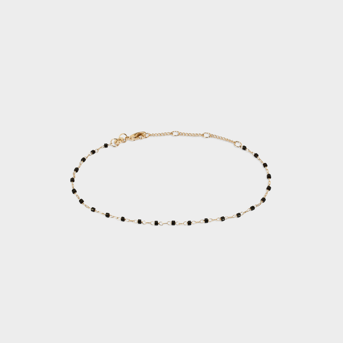 Bracelet Mahos plaqué or noir