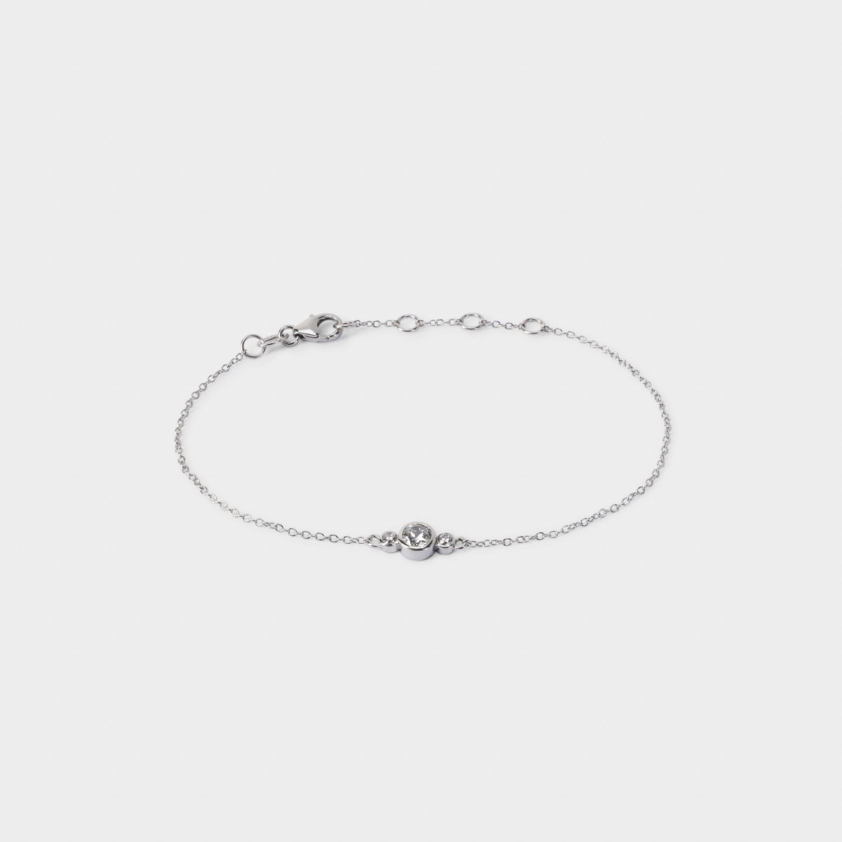 Bracelet Point du jour argent