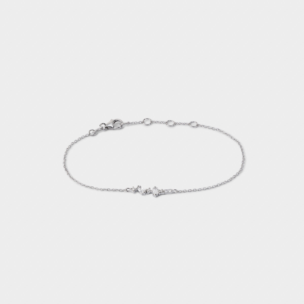 Bracelet chaîne Eclats argent