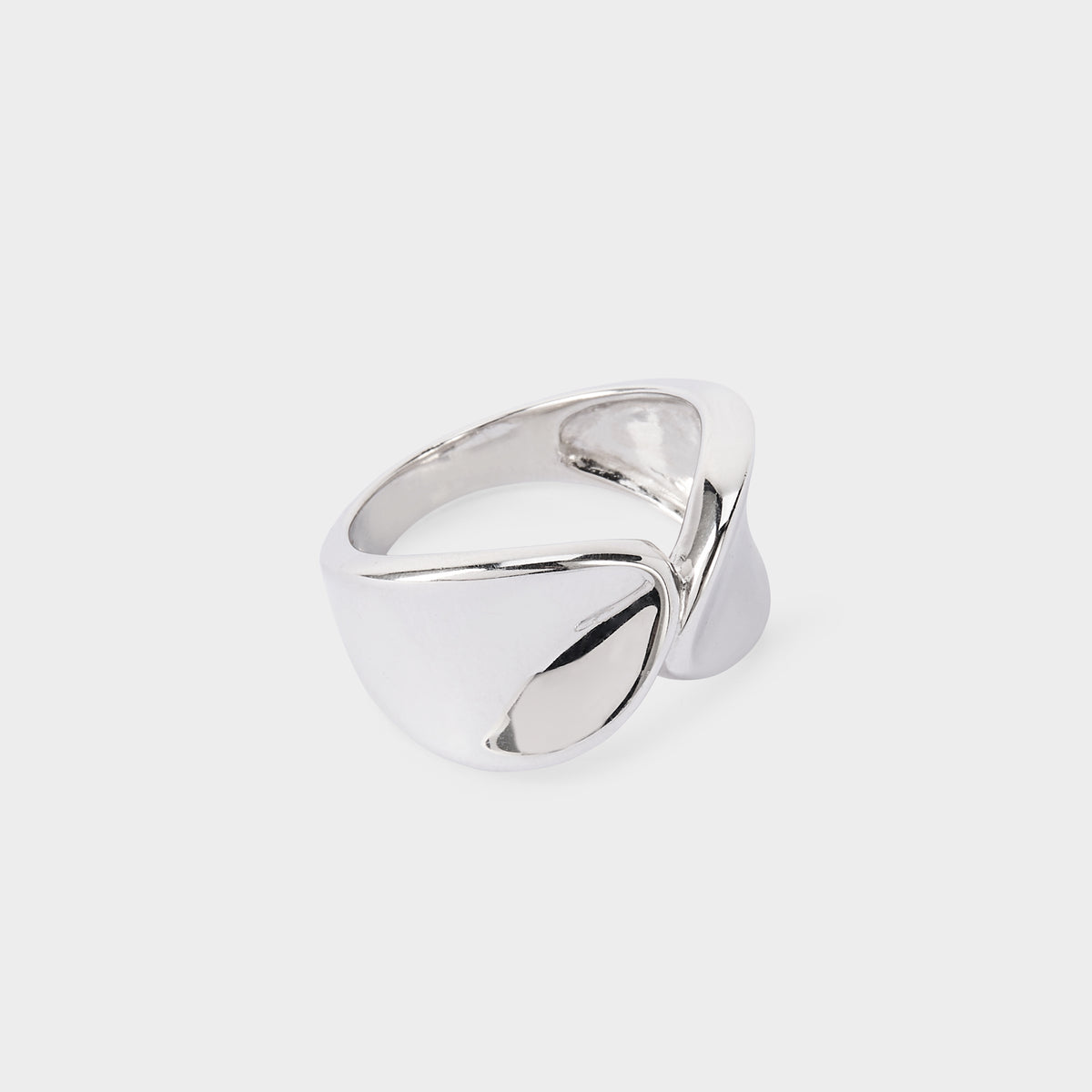 Bague Bord à bord argent