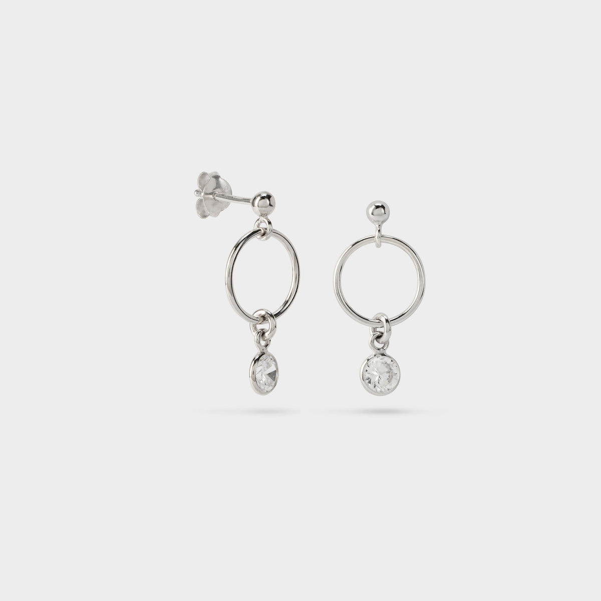 Boucles d'oreilles Suspension argent
