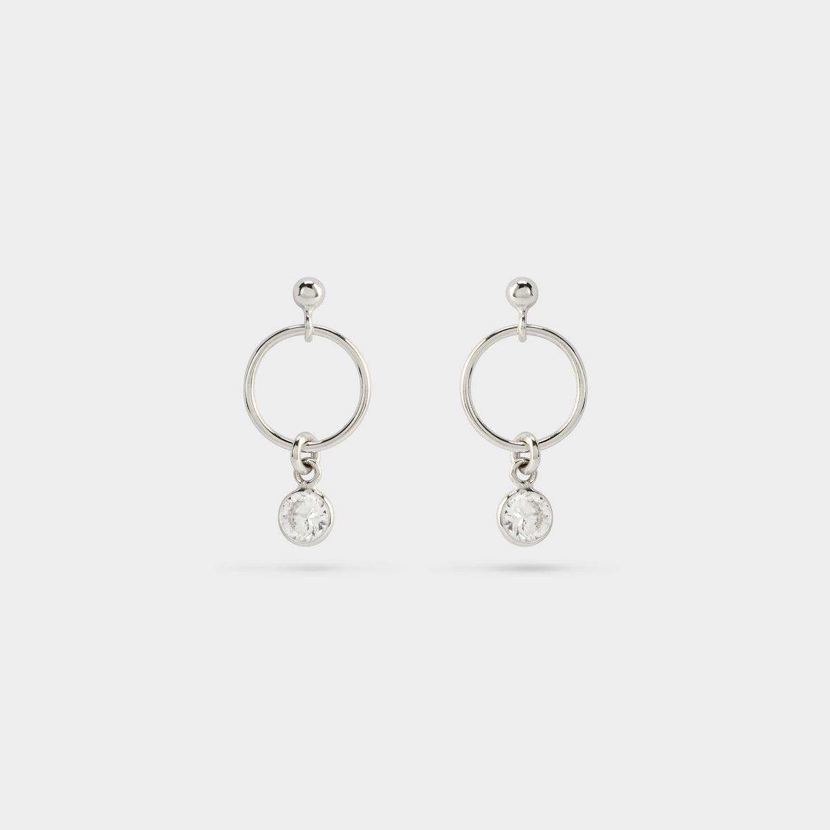Boucles d'oreilles Suspension argent