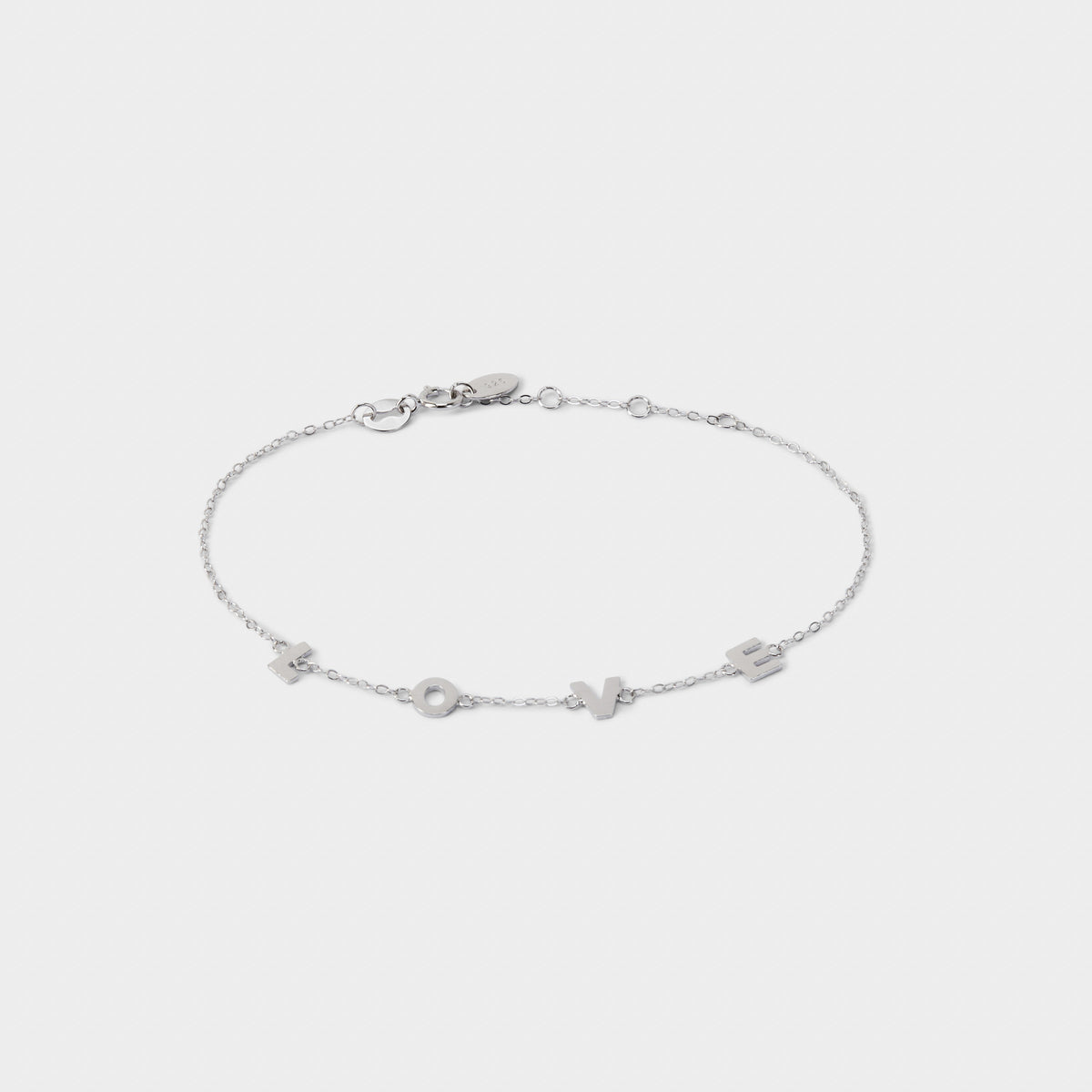 Bracelet Love argent