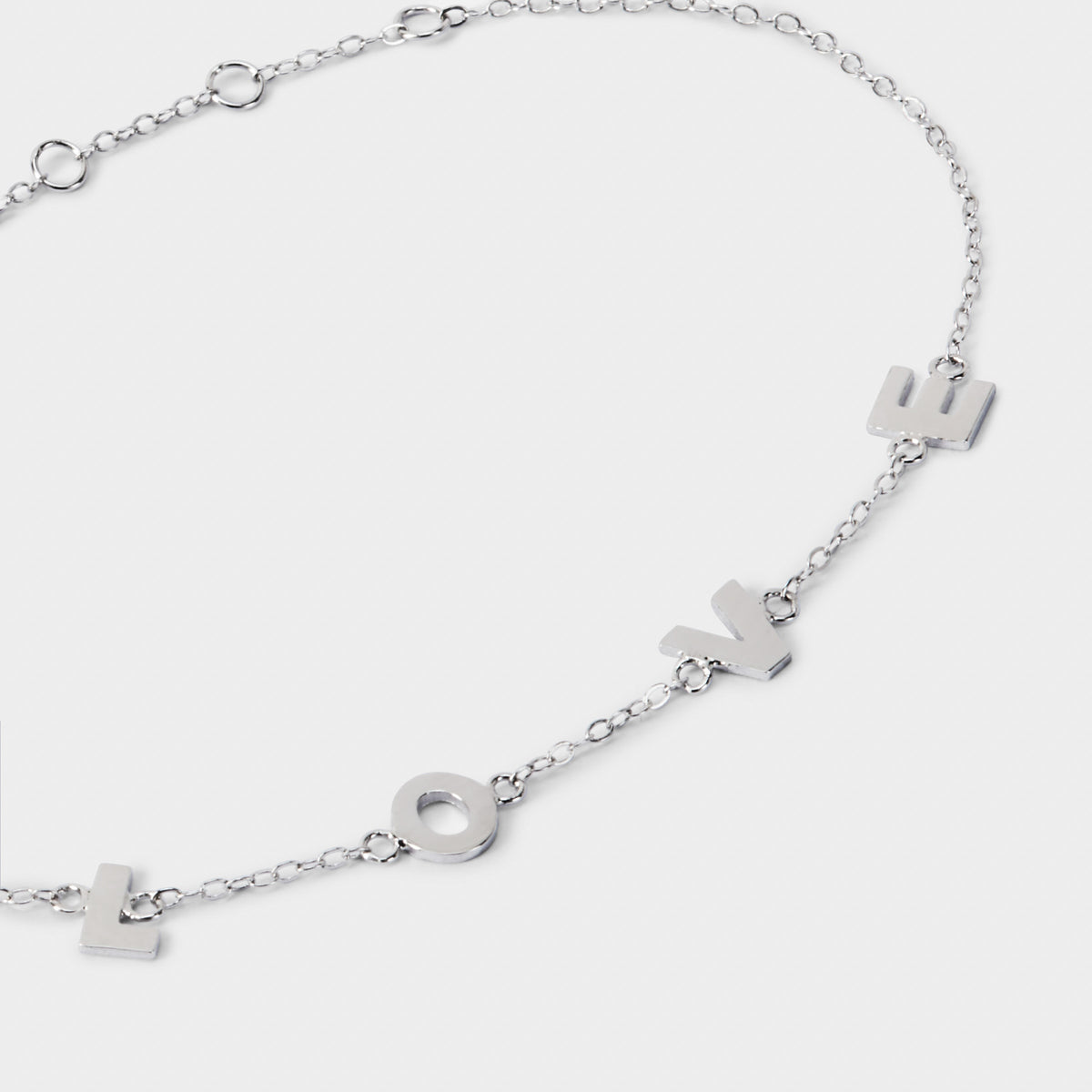 Bracelet Love argent
