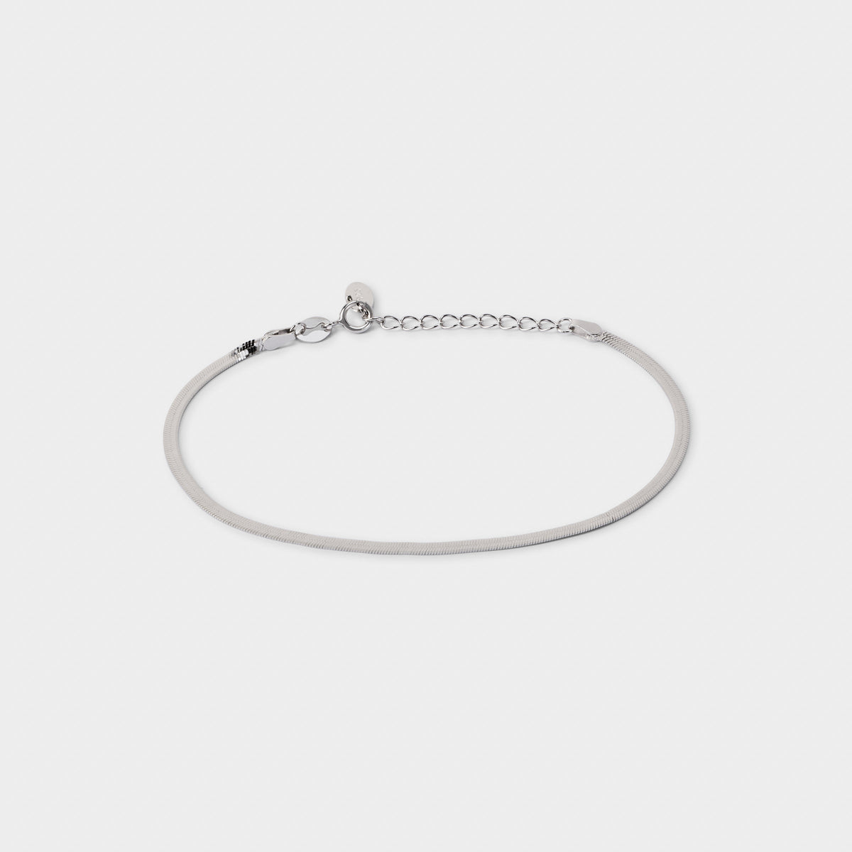 Bracelet chaîne maille épaisse argent