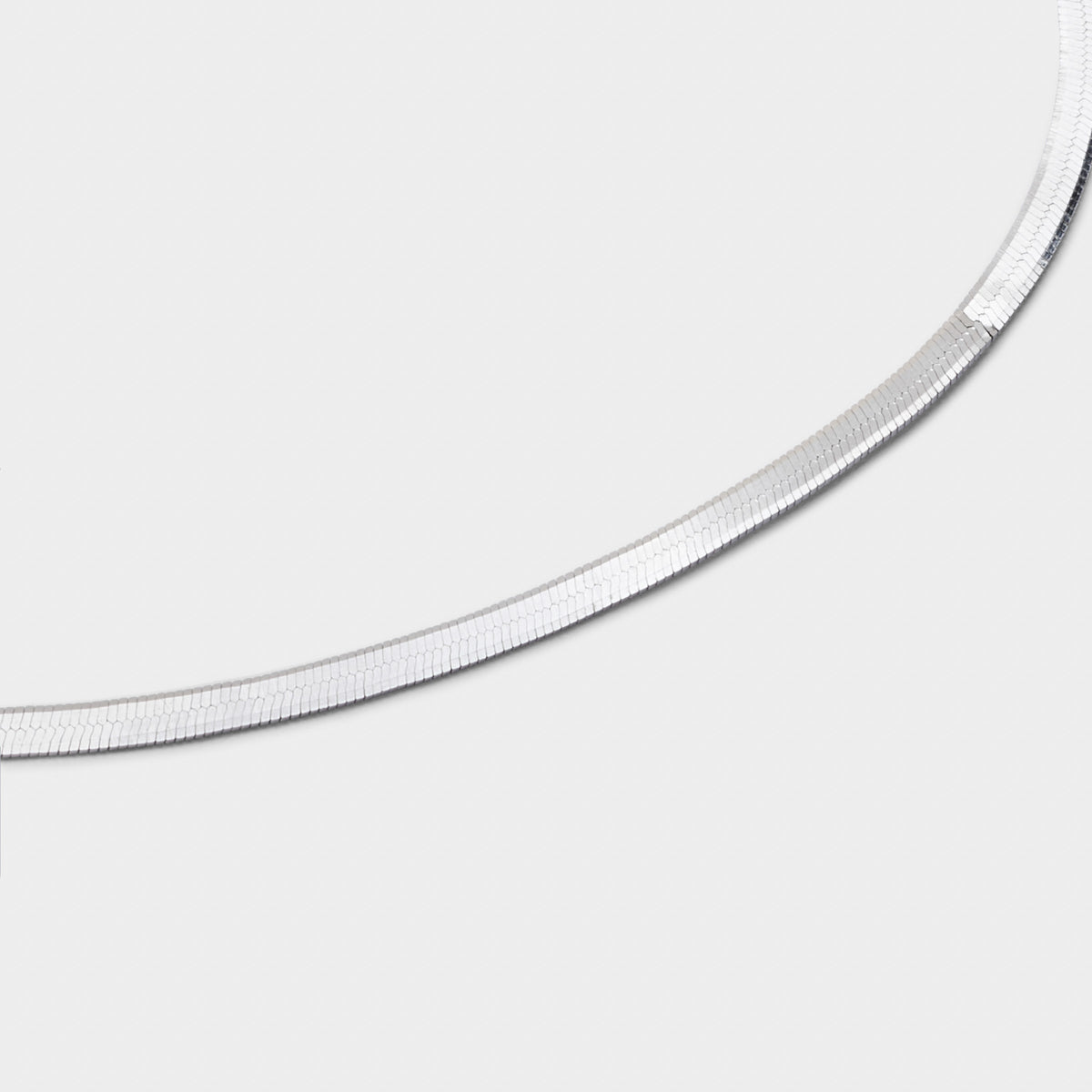 Bracelet chaîne maille épaisse argent