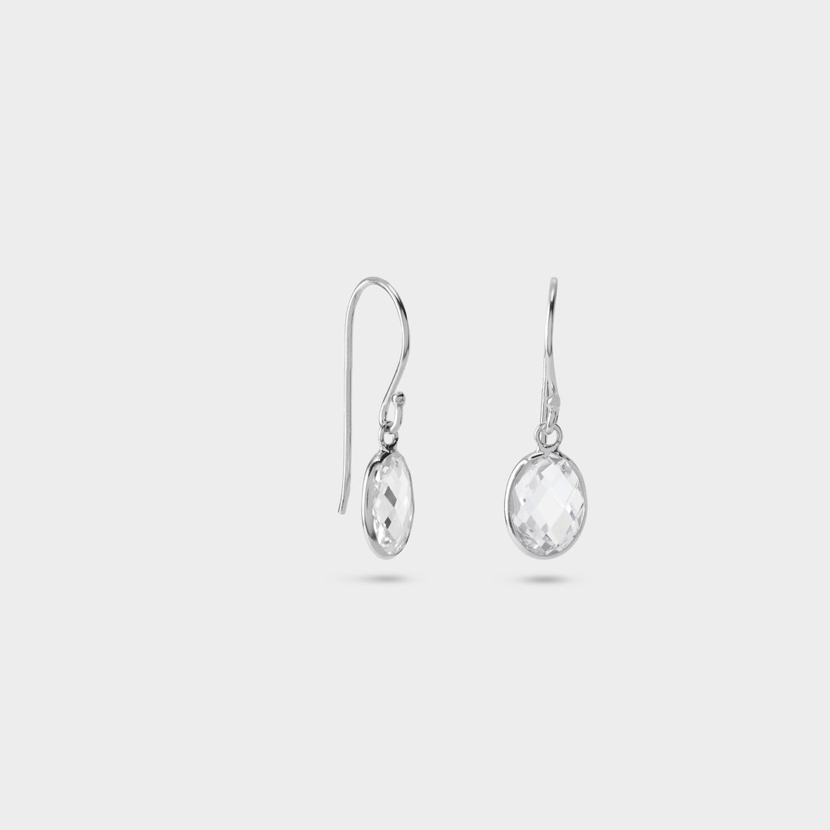 Boucles d'oreilles Intense argent