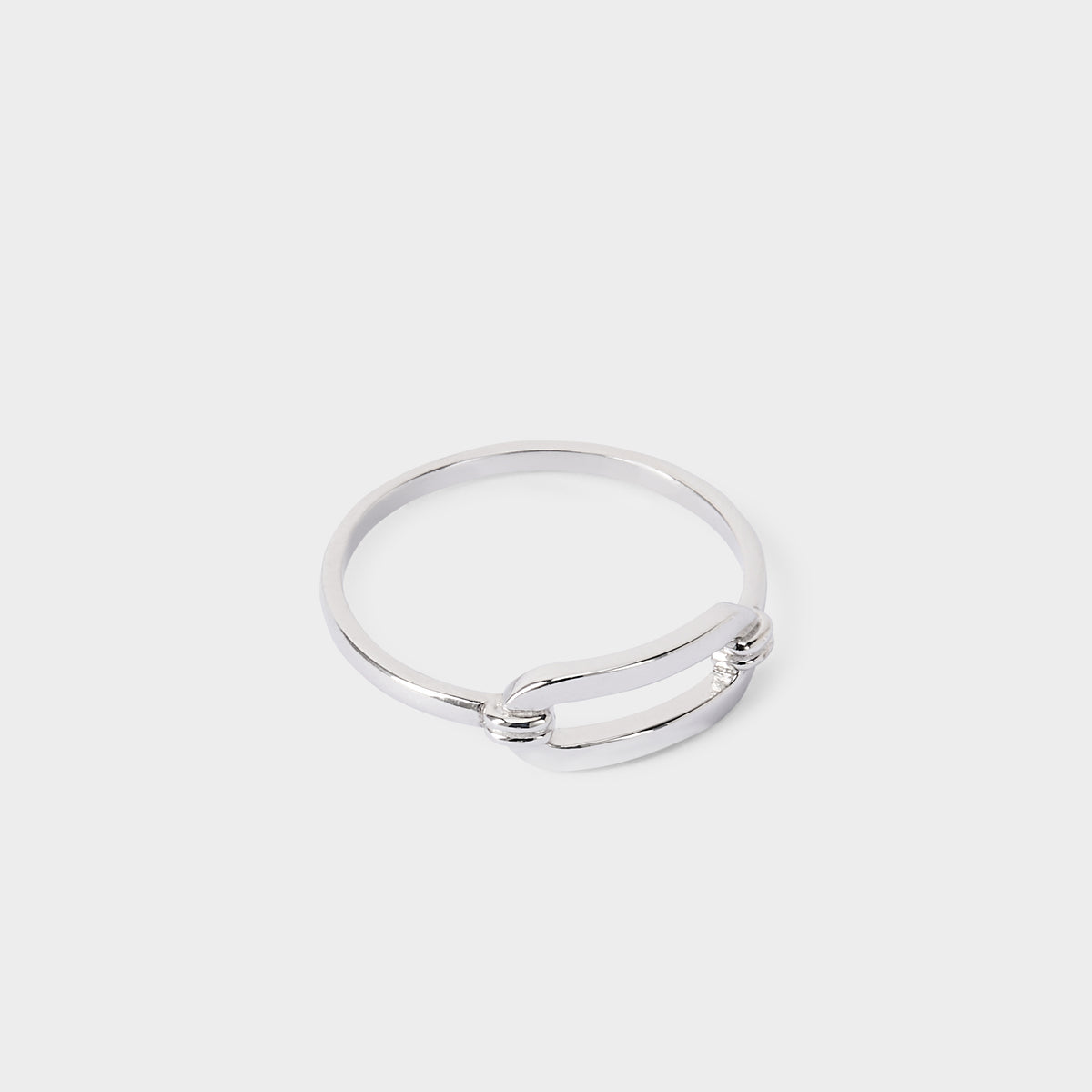 Bague Maillon argent