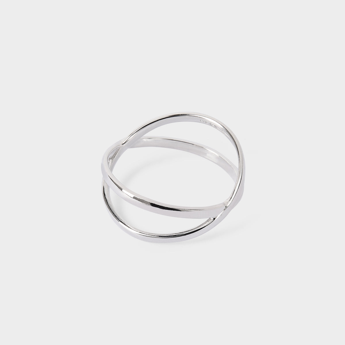 Bague Ellipse argent