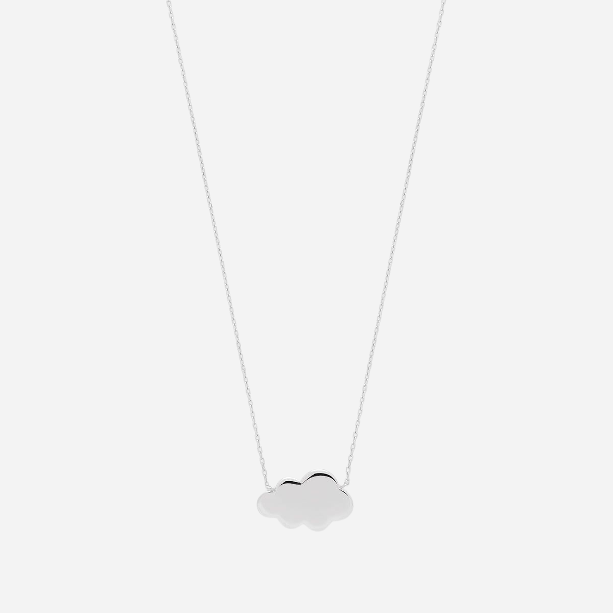 Collier Nuage argent massif