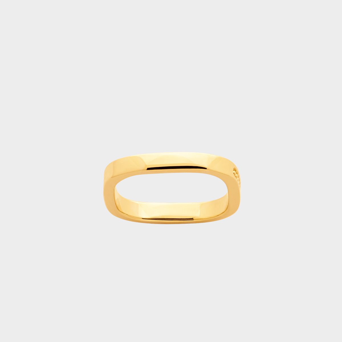 Bague N°4 plaqué or