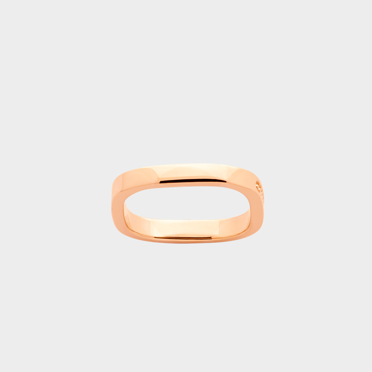 Bague N°4 plaqué or rose