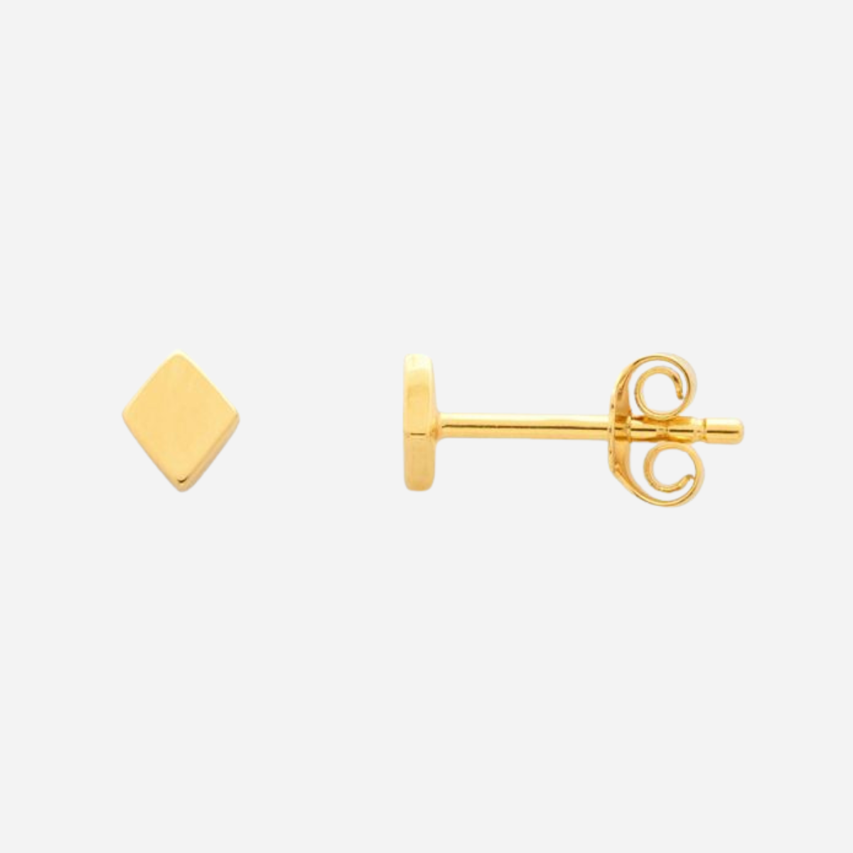 Boucles d'oreilles mini losange