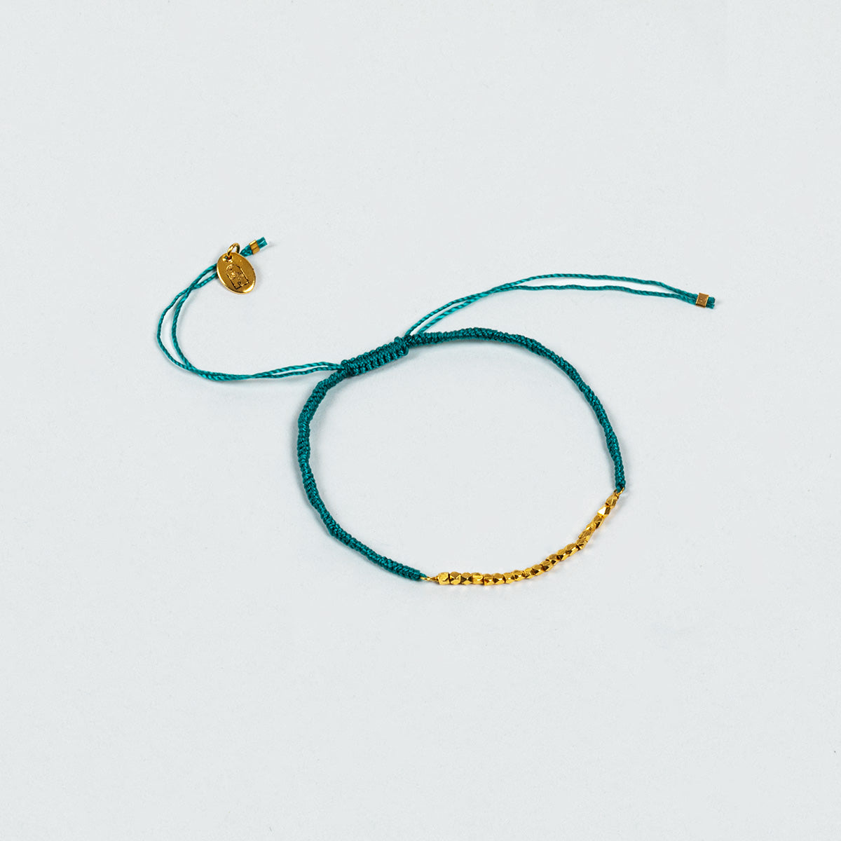 Bracelet 7 rivières turquoise