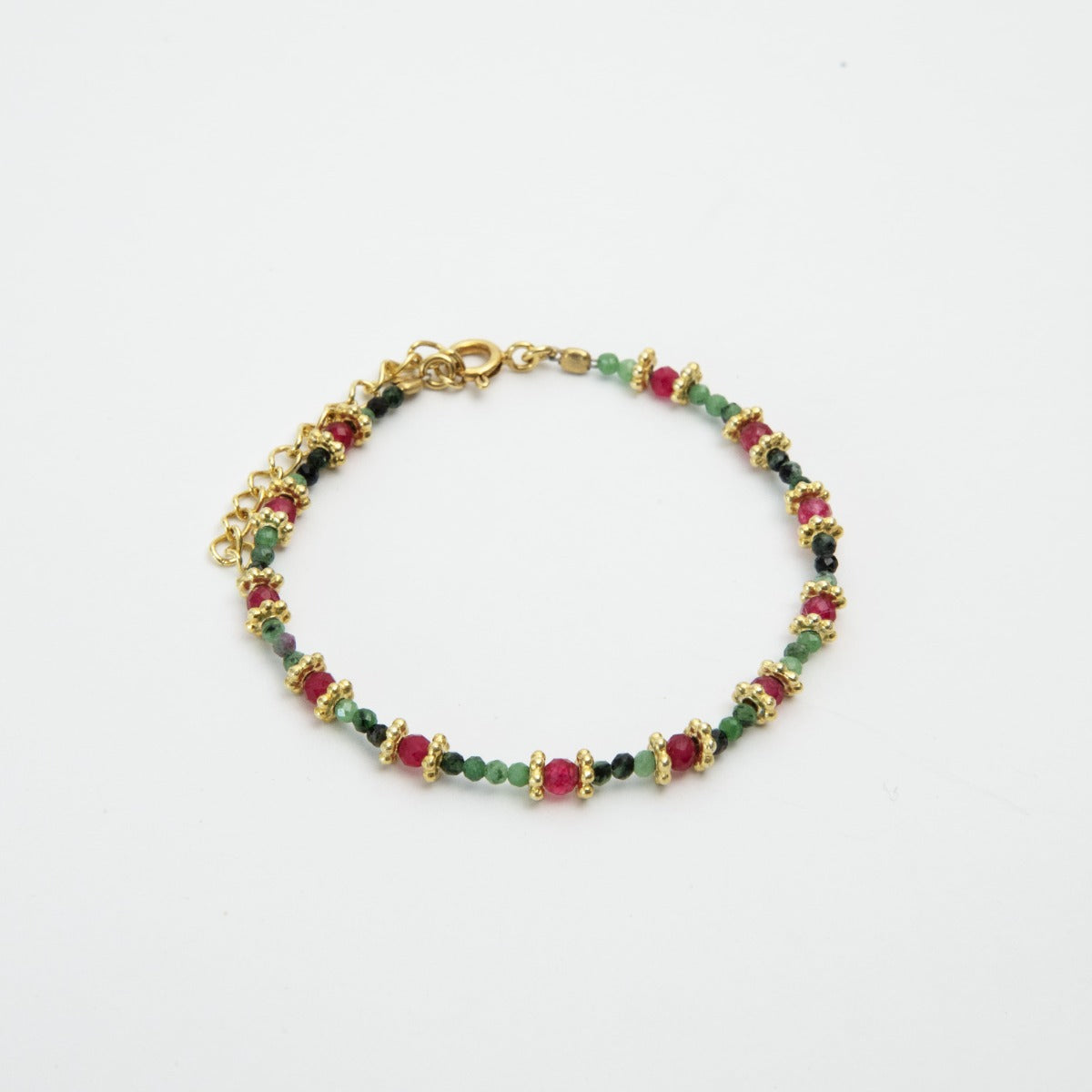Bracelet Shakra Jade et Zoïsite