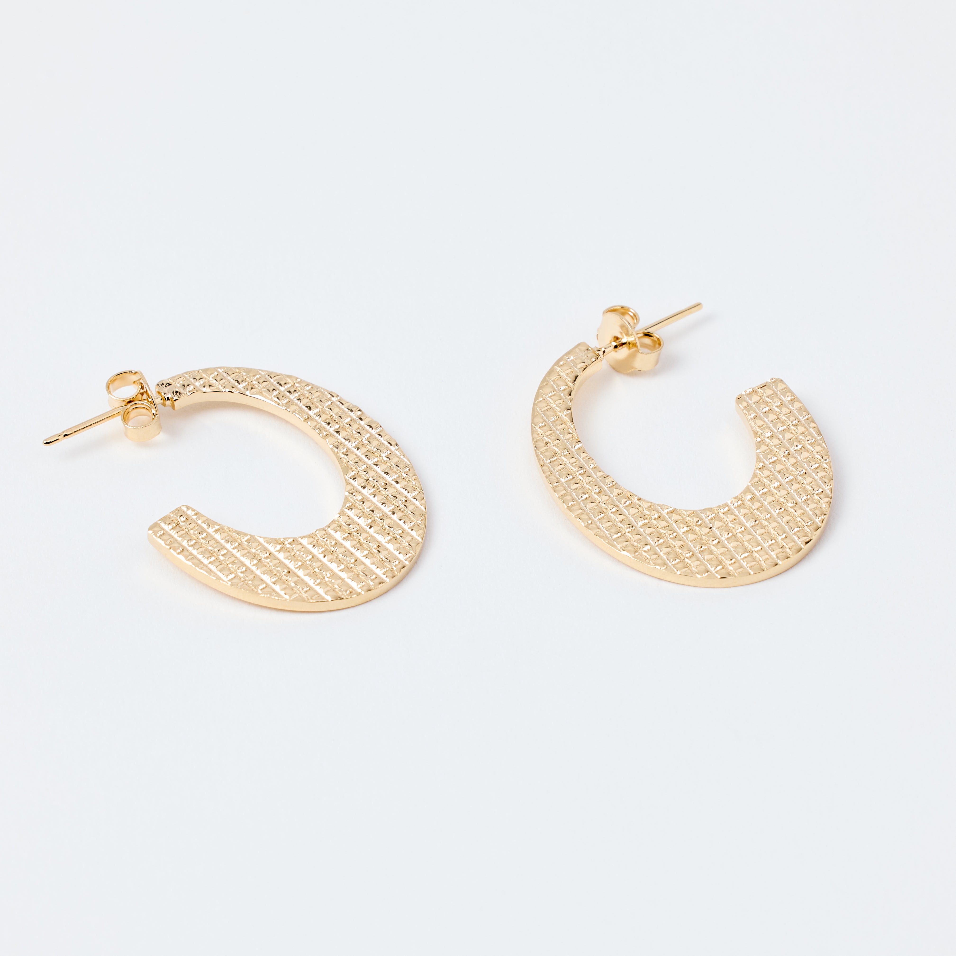 Boucles d'oreilles Haute Couture plaqué or