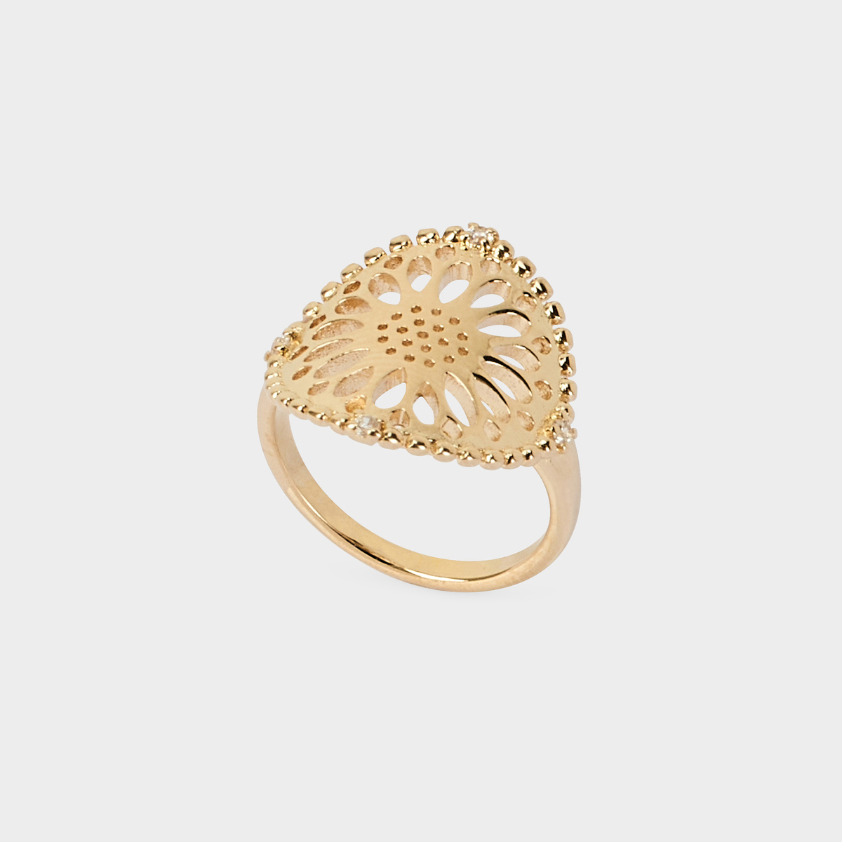 Bague Filigrane plaqué or