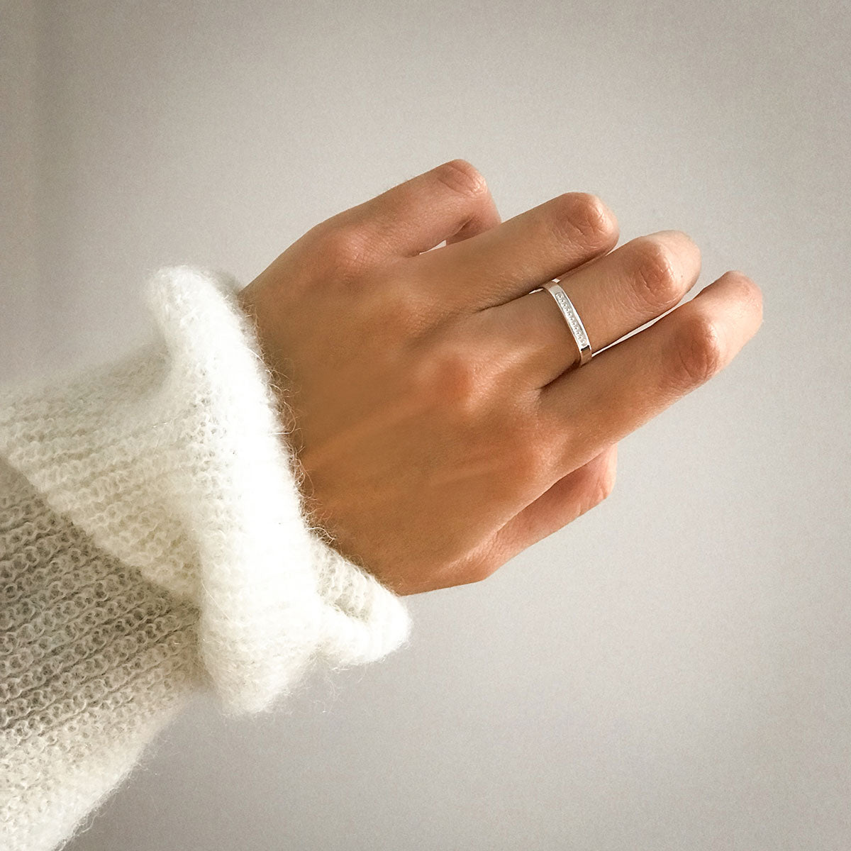 Bague N°4 argent
