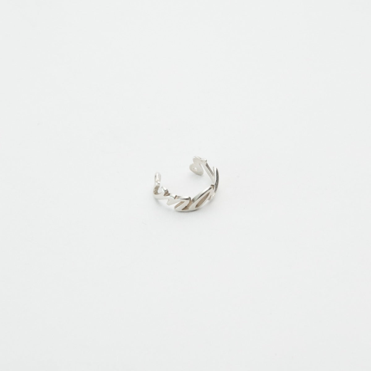Bijou d'oreille Ear Cuff Amour Argent massif

