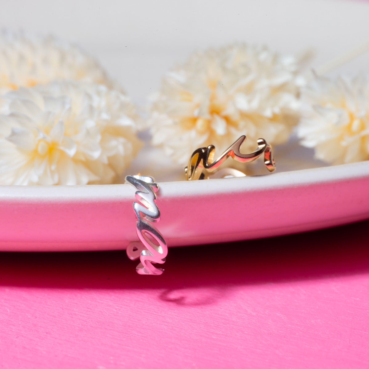 Boucles d'oreilles Ear Cuff Amour Plaqué Or

