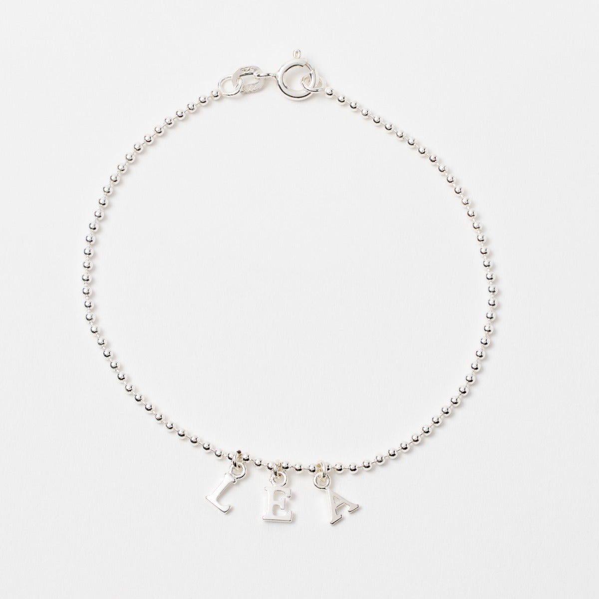 Bracelet Lettres Prénom argent